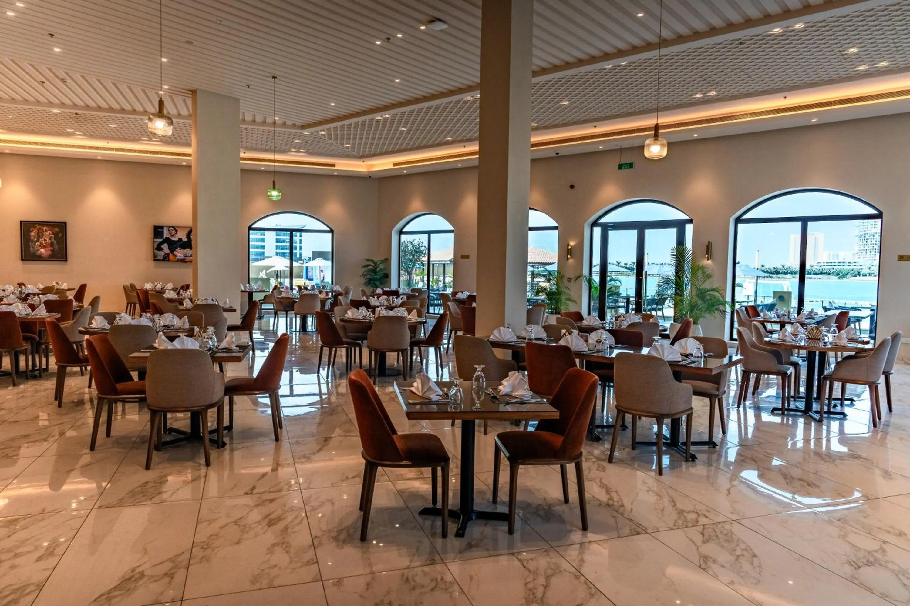 Restaurant/places to eat in The Grove Resort Bahrain