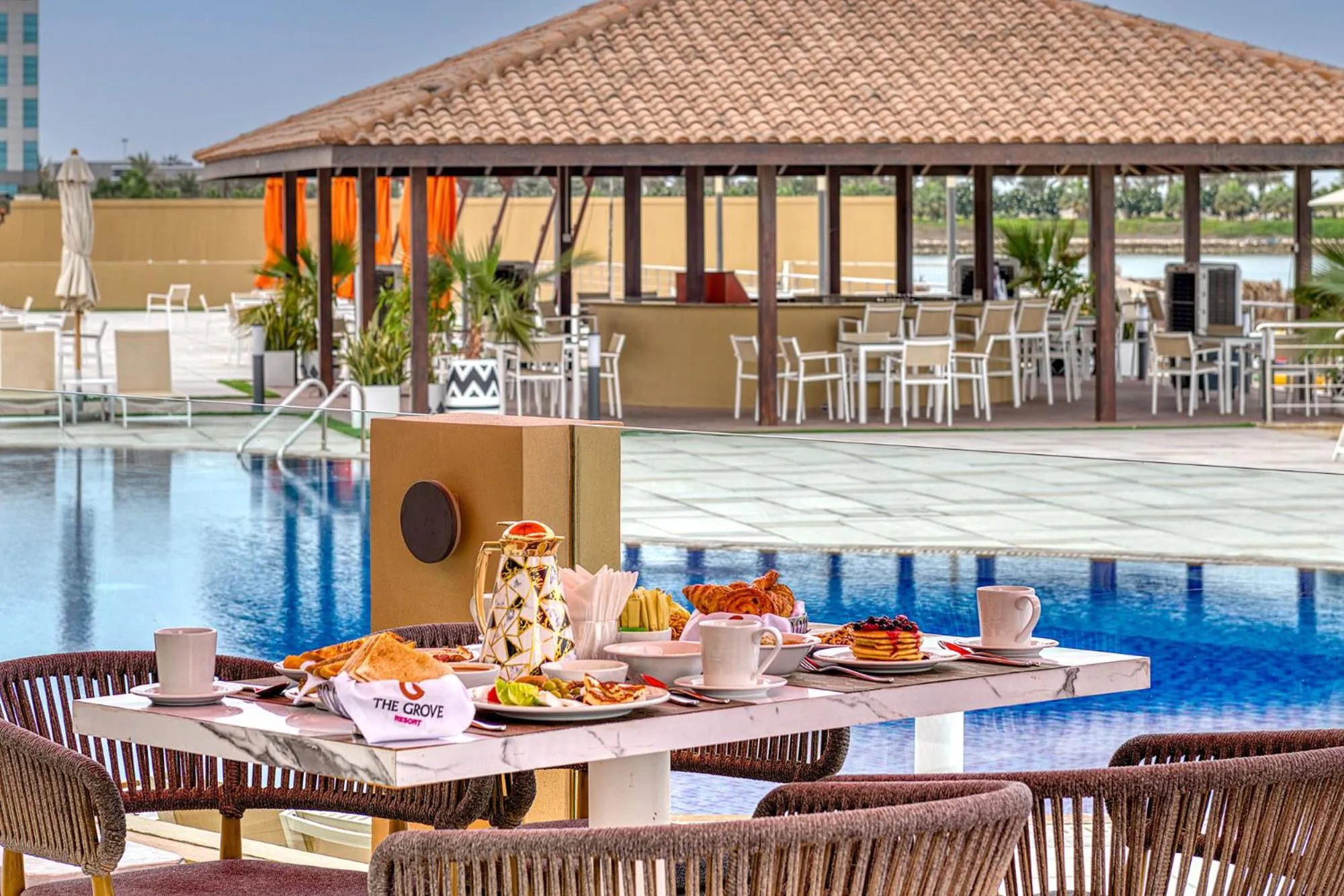 Restaurant/places to eat in The Grove Resort Bahrain