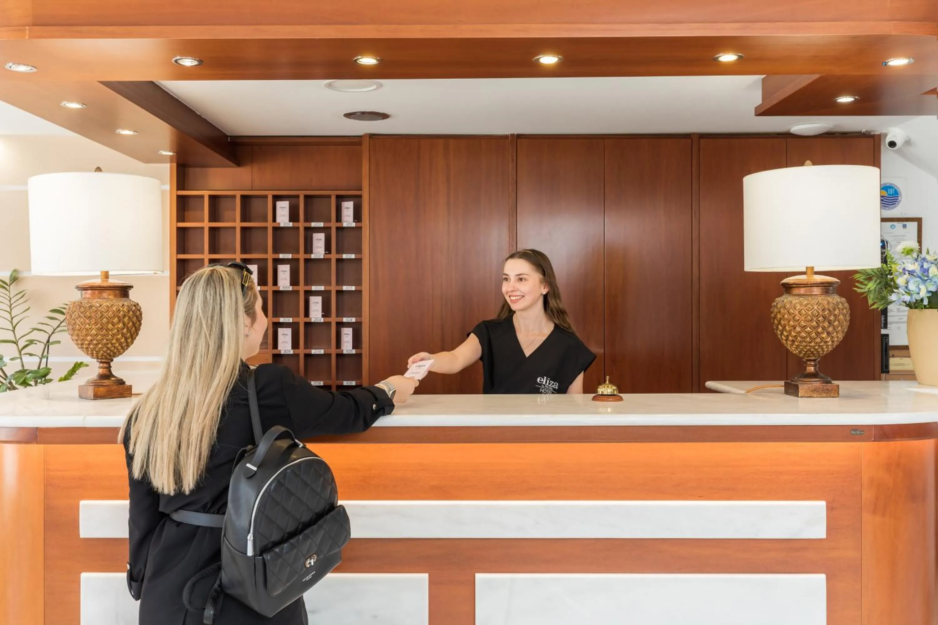 Staff in Eliza Hotel by Panel Hospitality