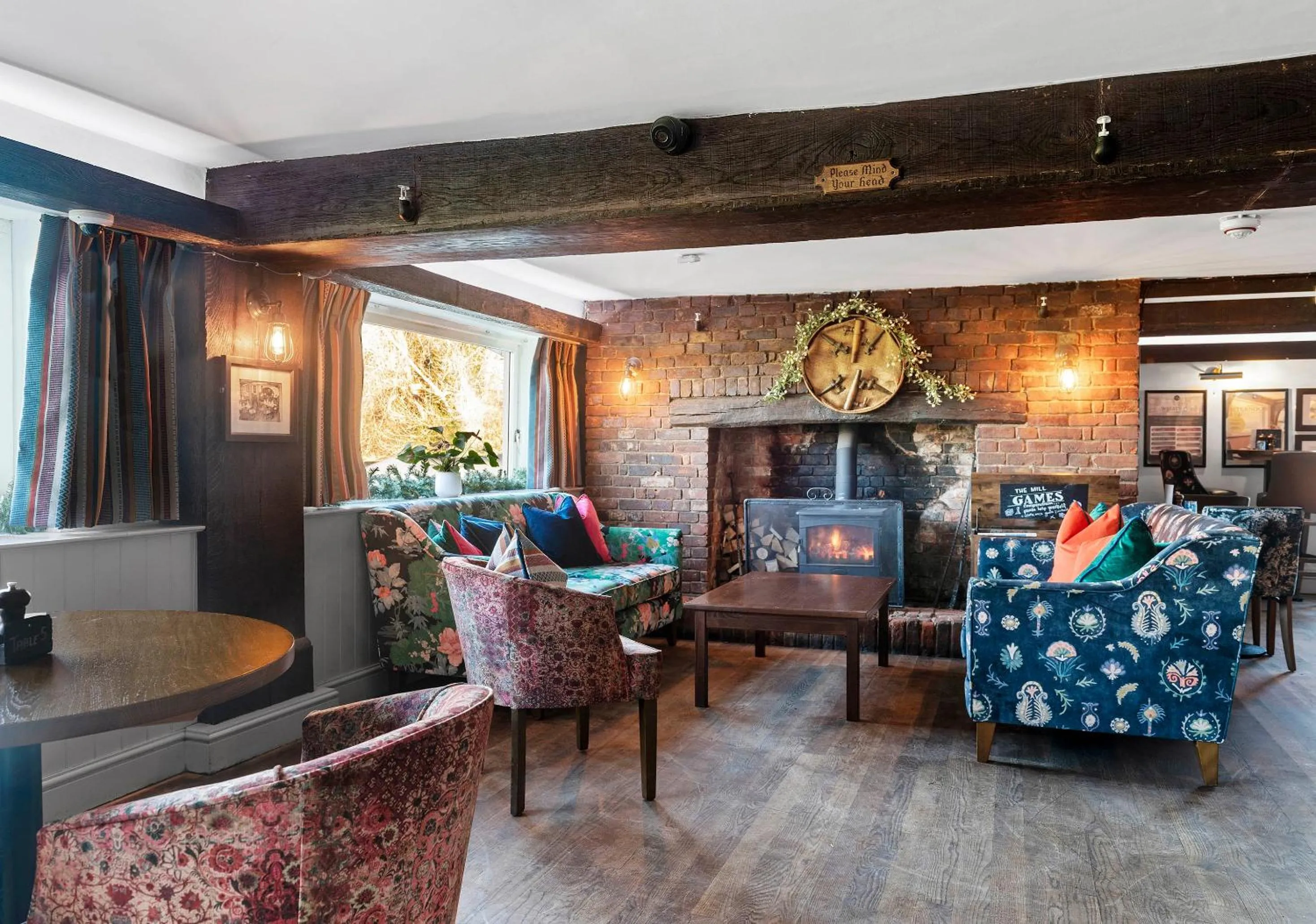 Lounge or bar in The Mill Hotel Sudbury