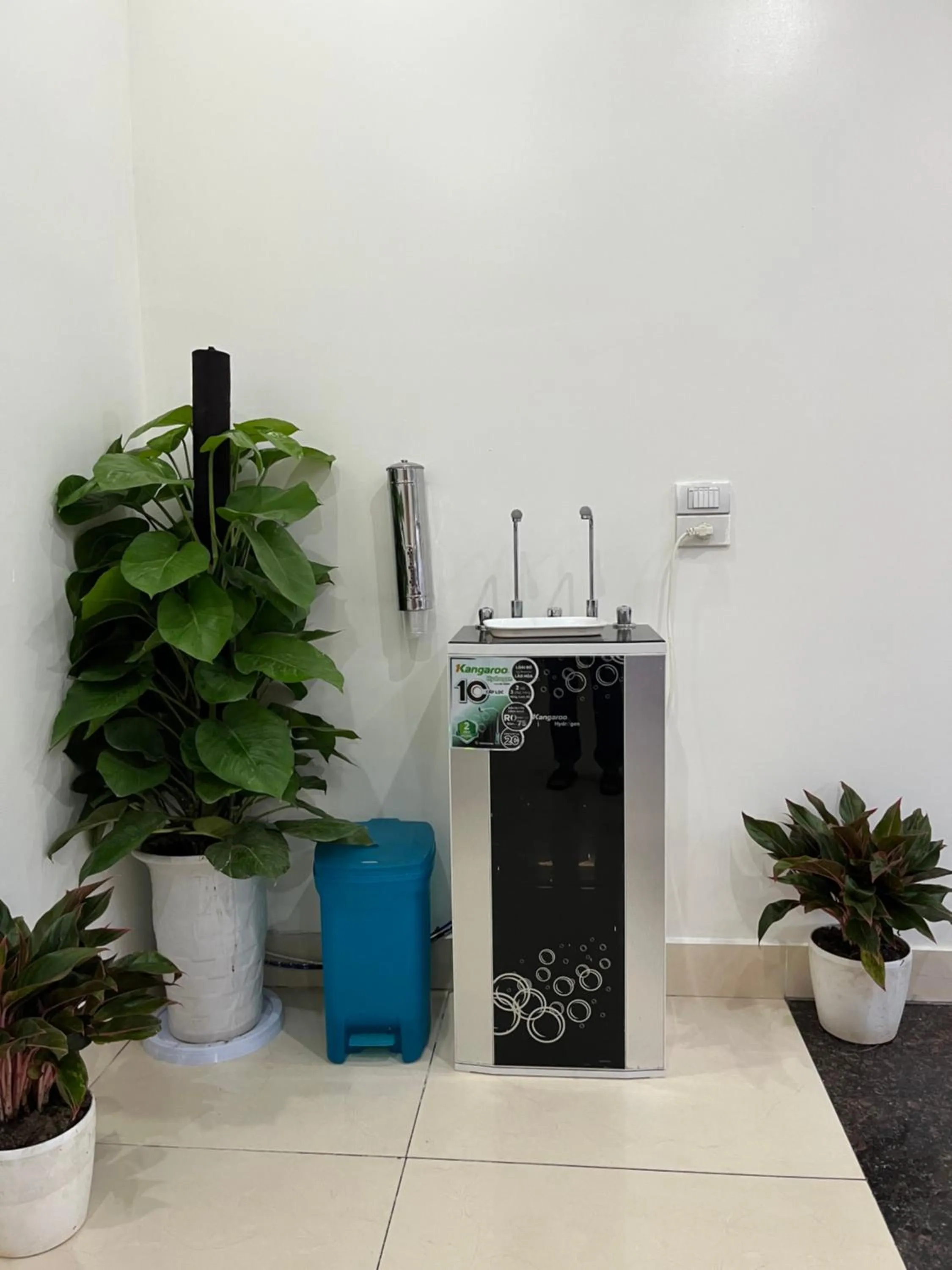 Kitchen or kitchenette in Cat Ba Green Hotel