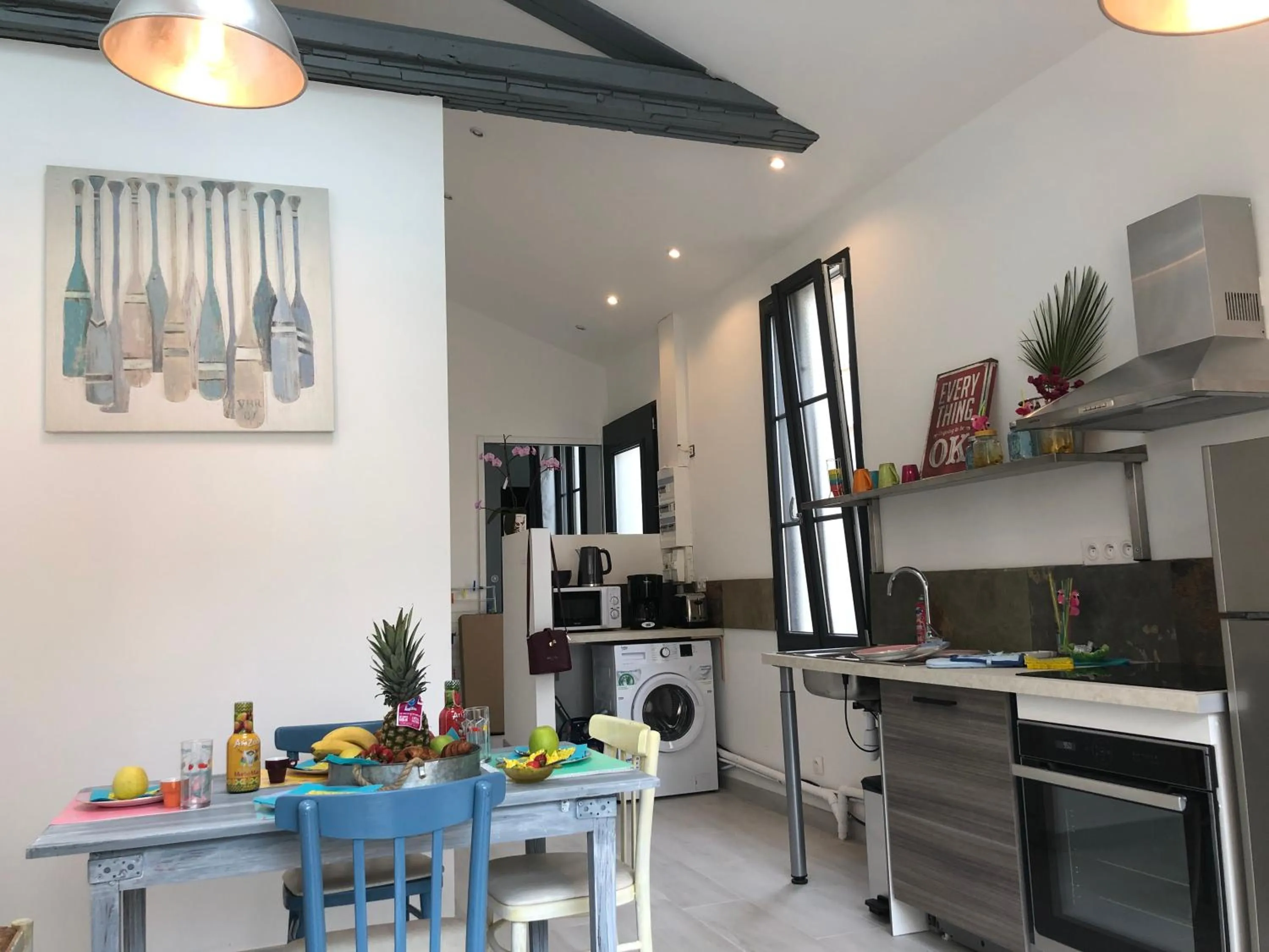 Kitchen or kitchenette in Le Clos du Square - climatisé