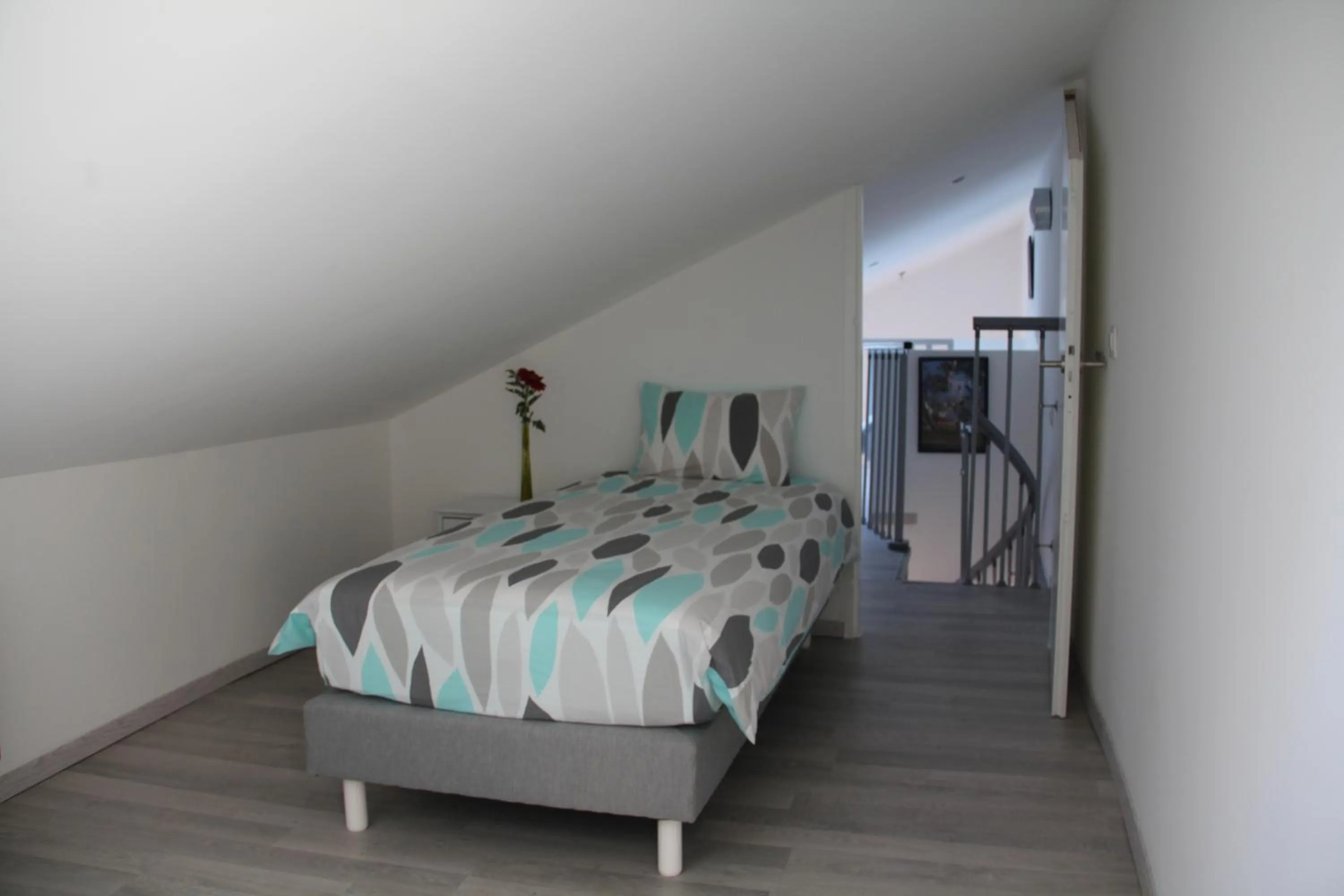 Bedroom, Bed in Le Clos du Square - climatisé