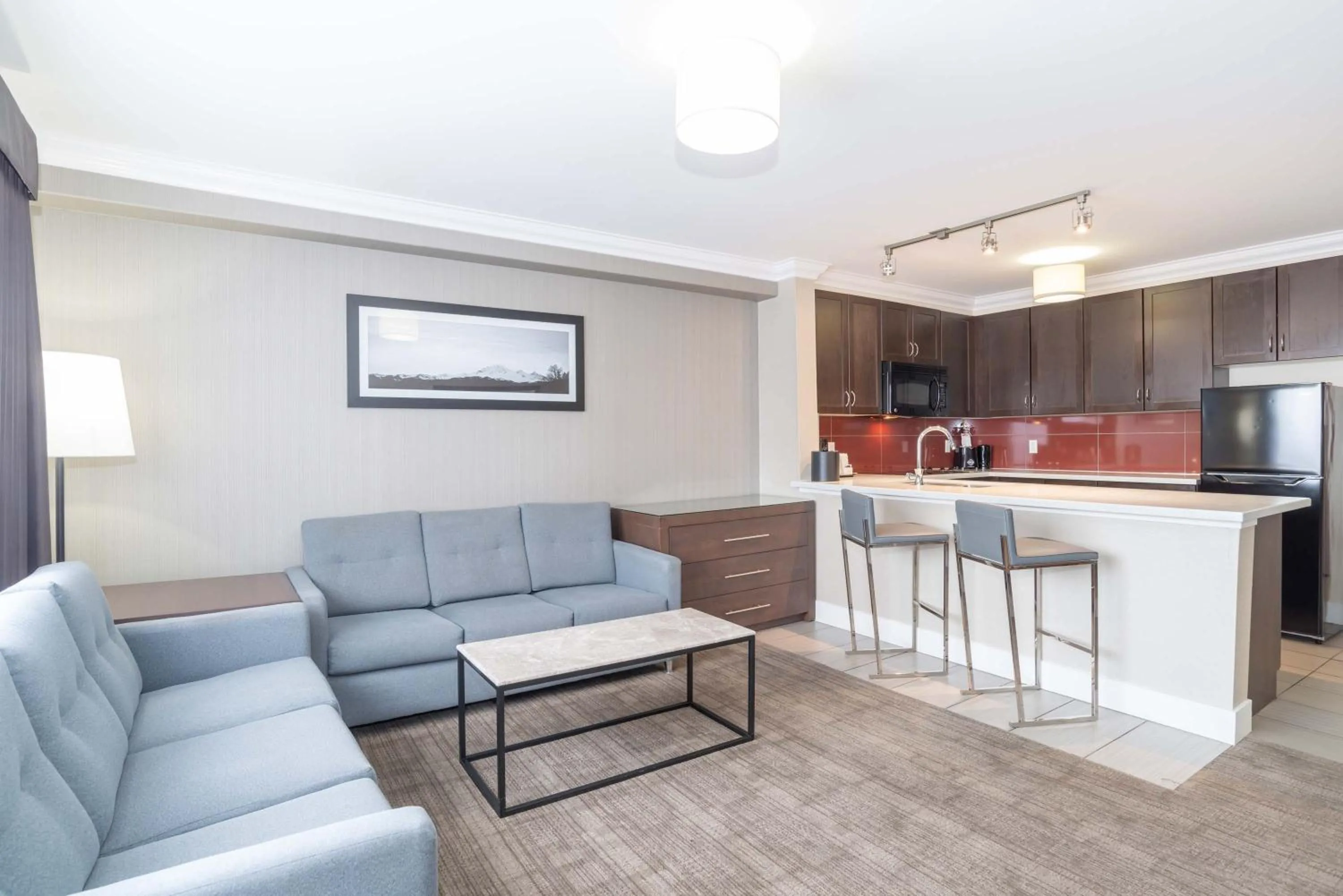 Photo of the whole room in Sandman Hotel and Suites Abbotsford