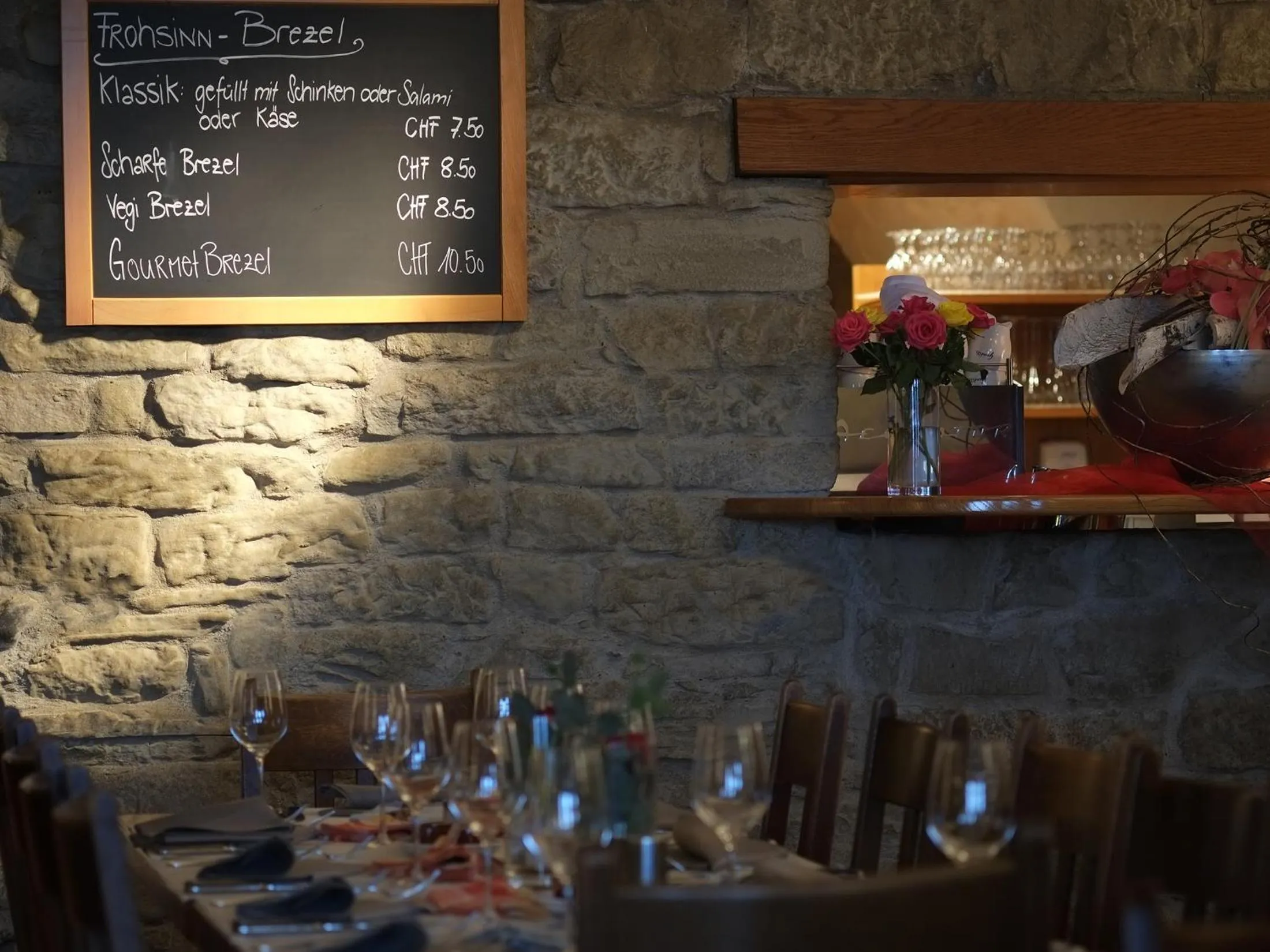 Restaurant/places to eat in Hotel Brauerei Frohsinn