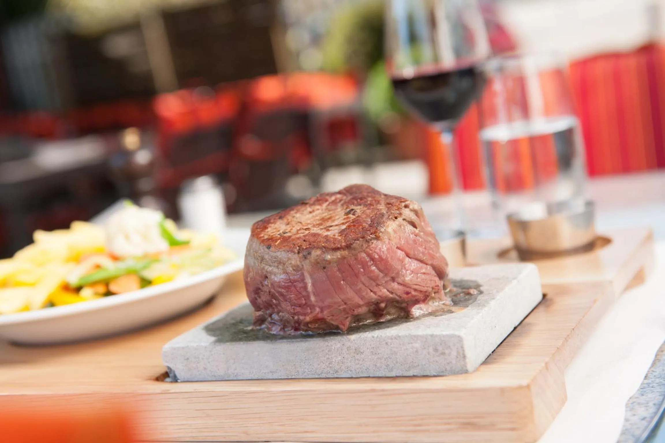 Food close-up in Hotel Brauerei Frohsinn