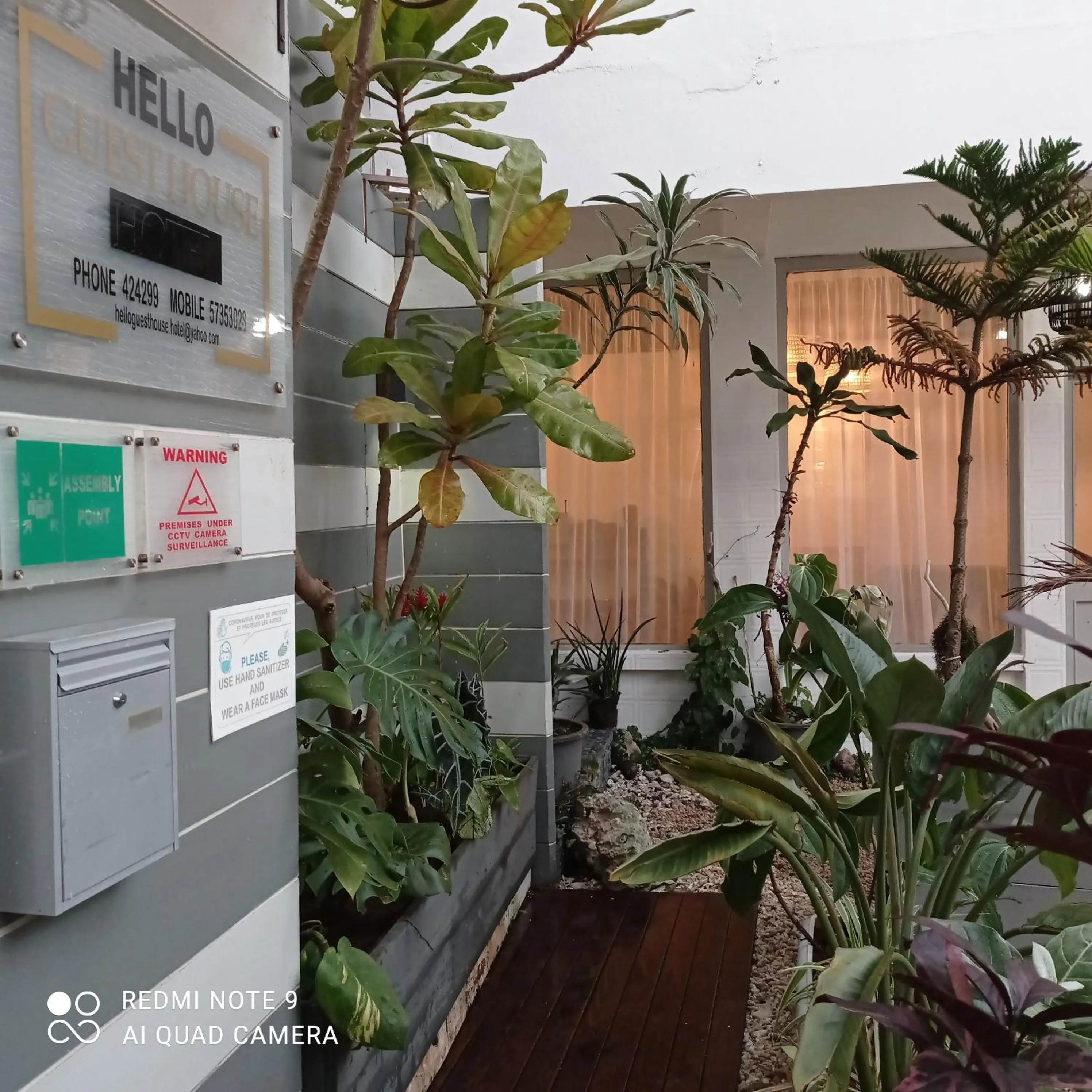 Facade/entrance in Hello Guest House