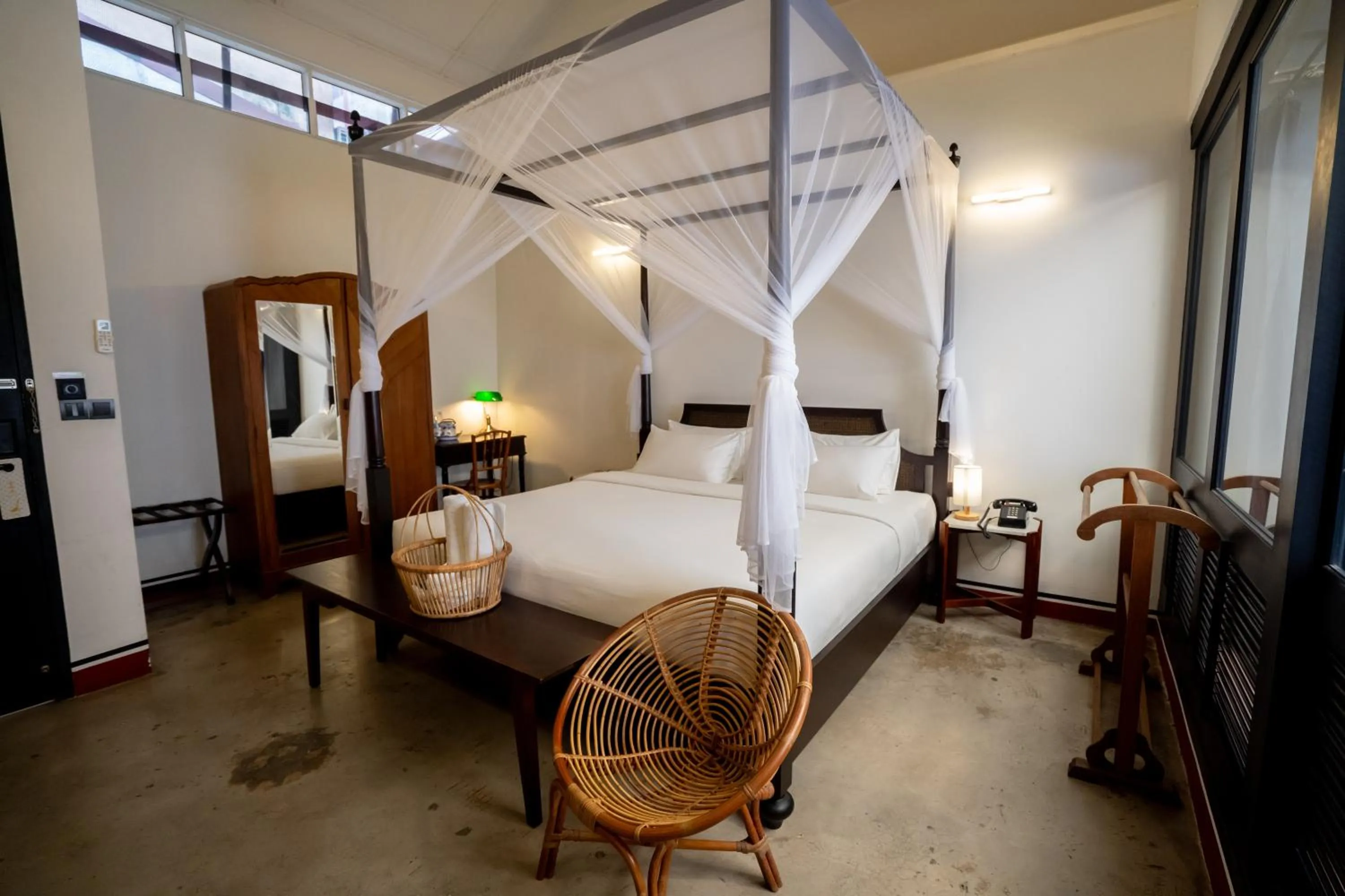 Bed in Tian Jing Hotel