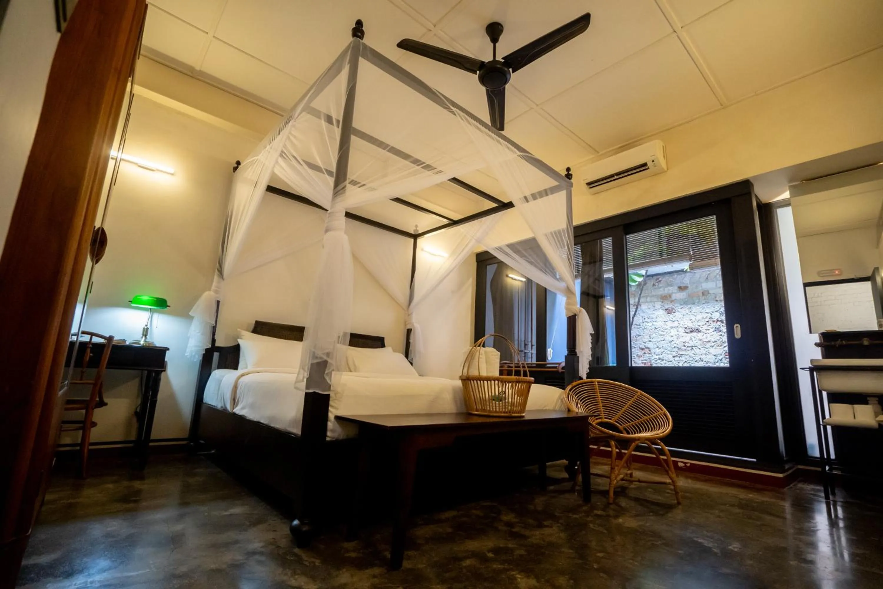 Bed in Tian Jing Hotel