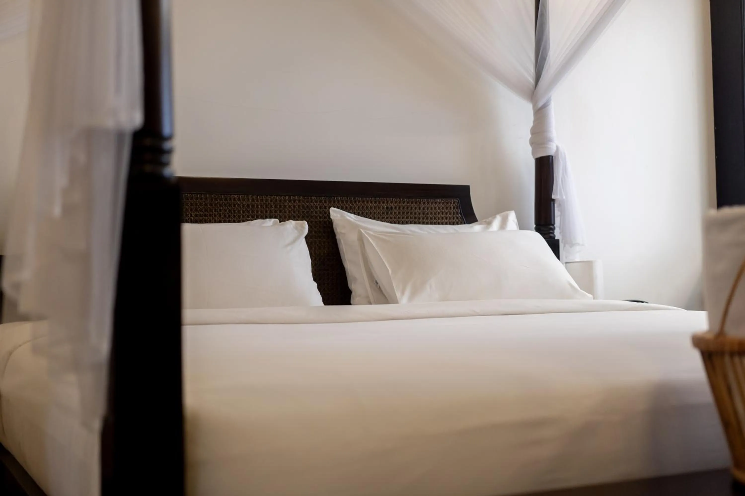 Bed in Tian Jing Hotel