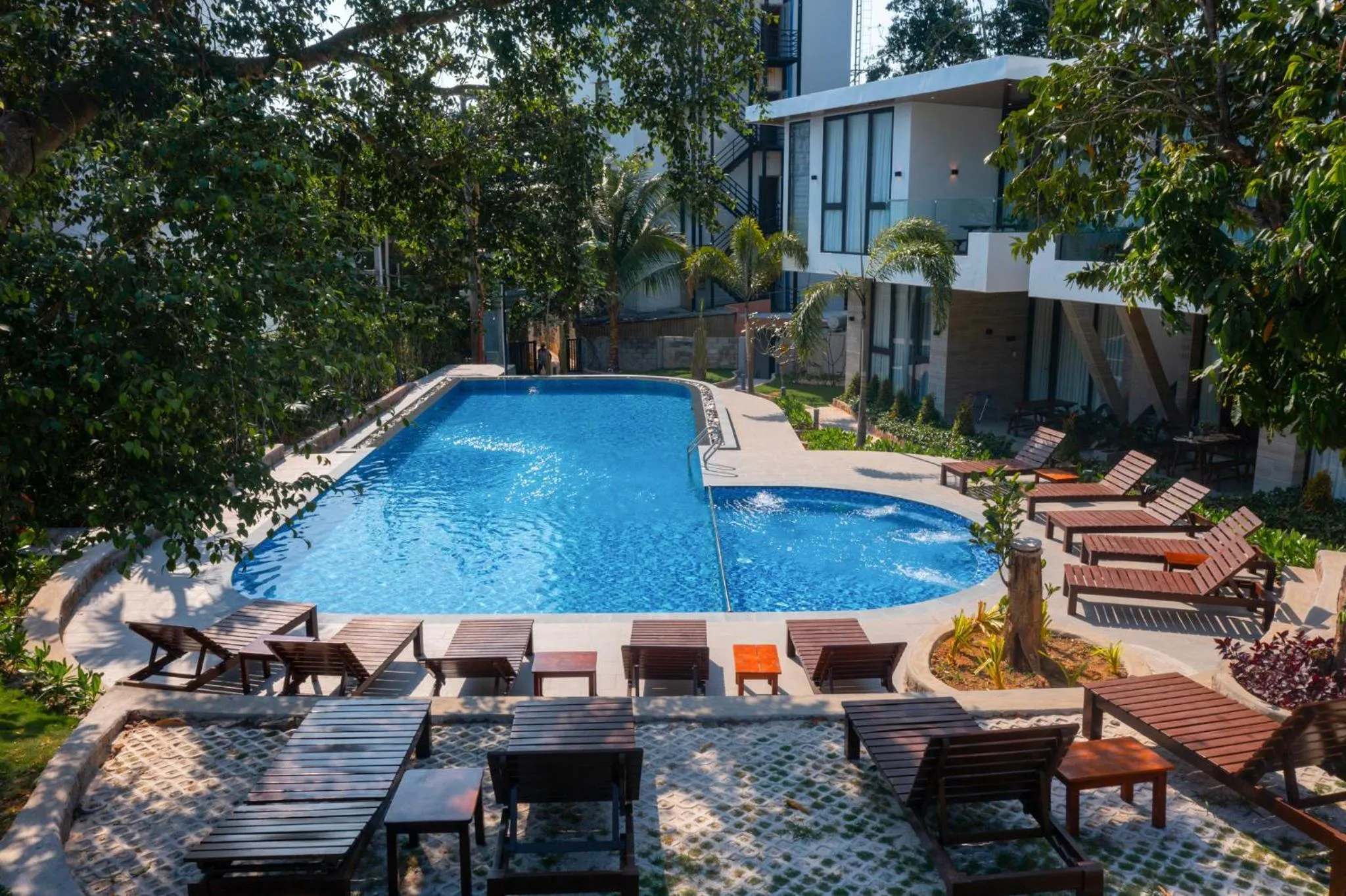 Swimming pool in Gaia Hotel Phu Quoc