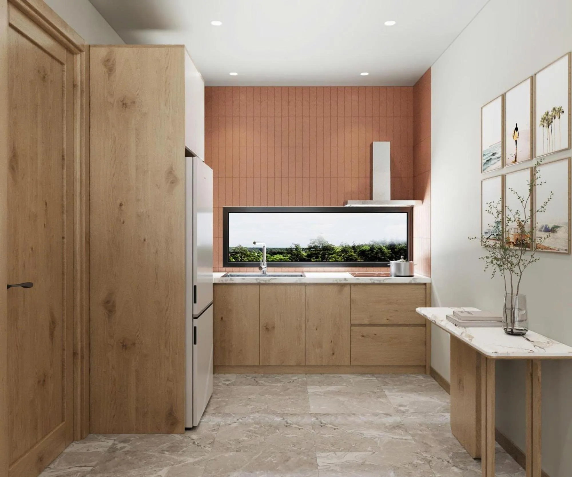 Kitchen or kitchenette in Gaia Hotel Phu Quoc