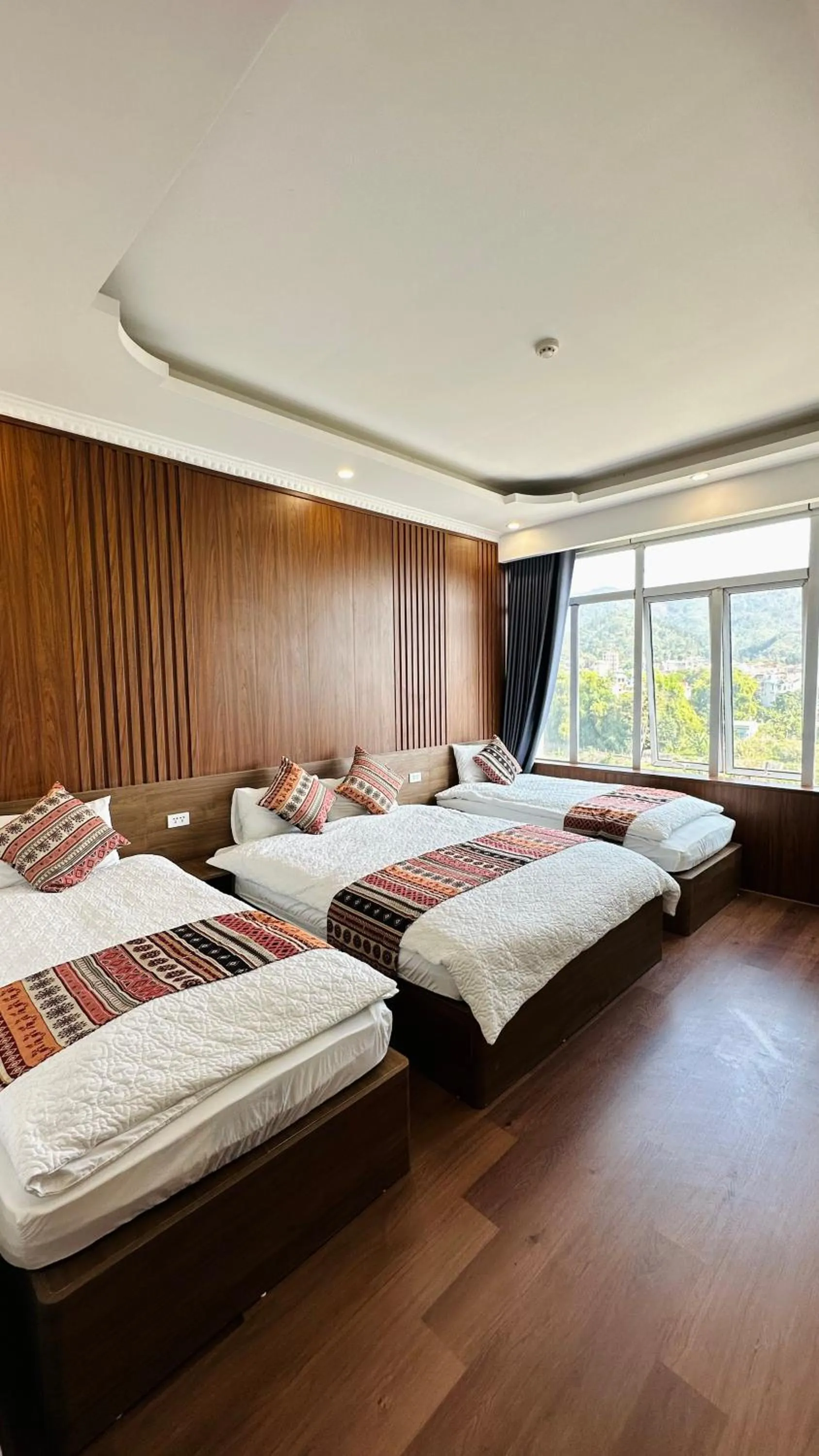 Bed in Minh Hoang Hotel & Homestay