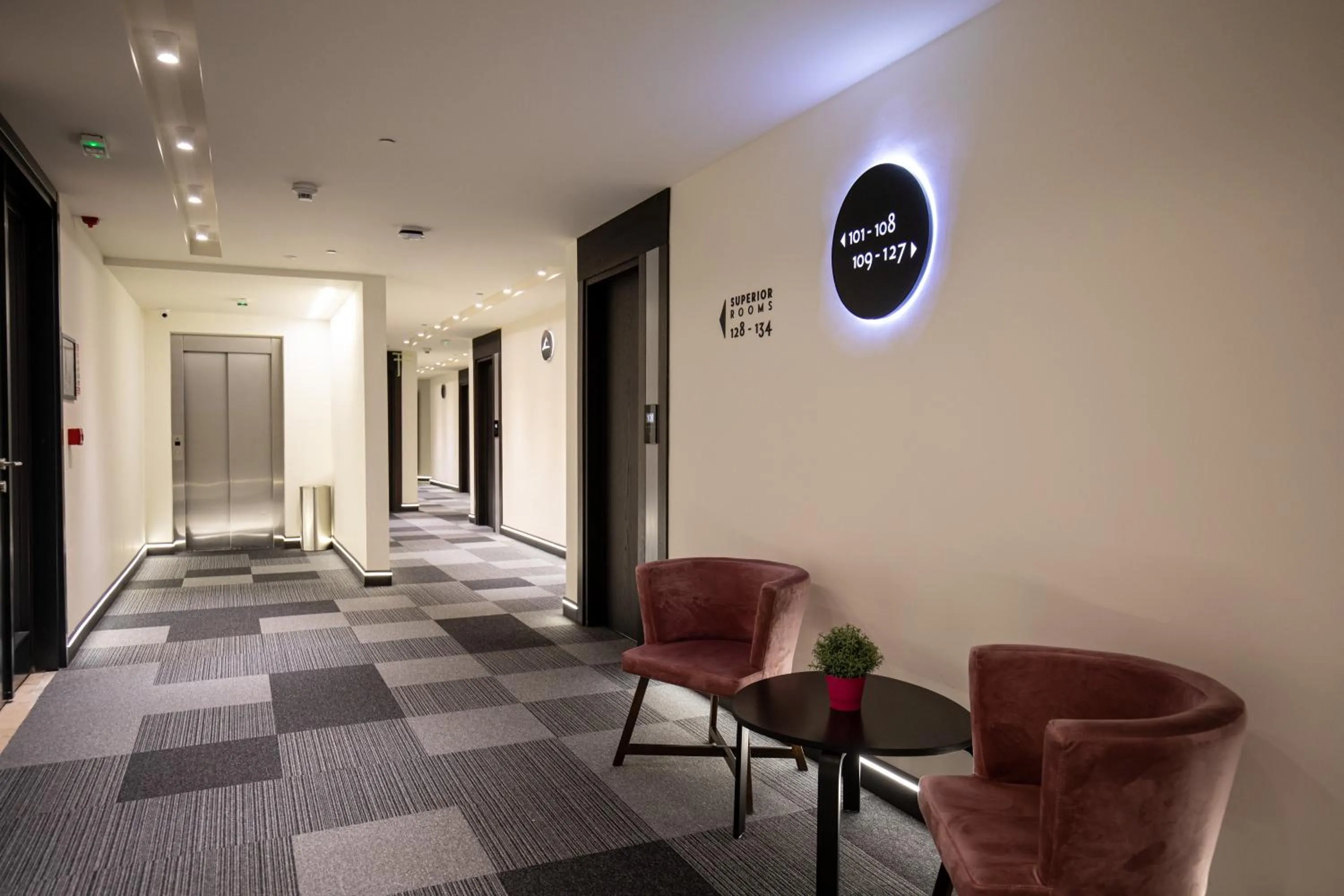 Floor plan in Hotel Putnik Kopaonik