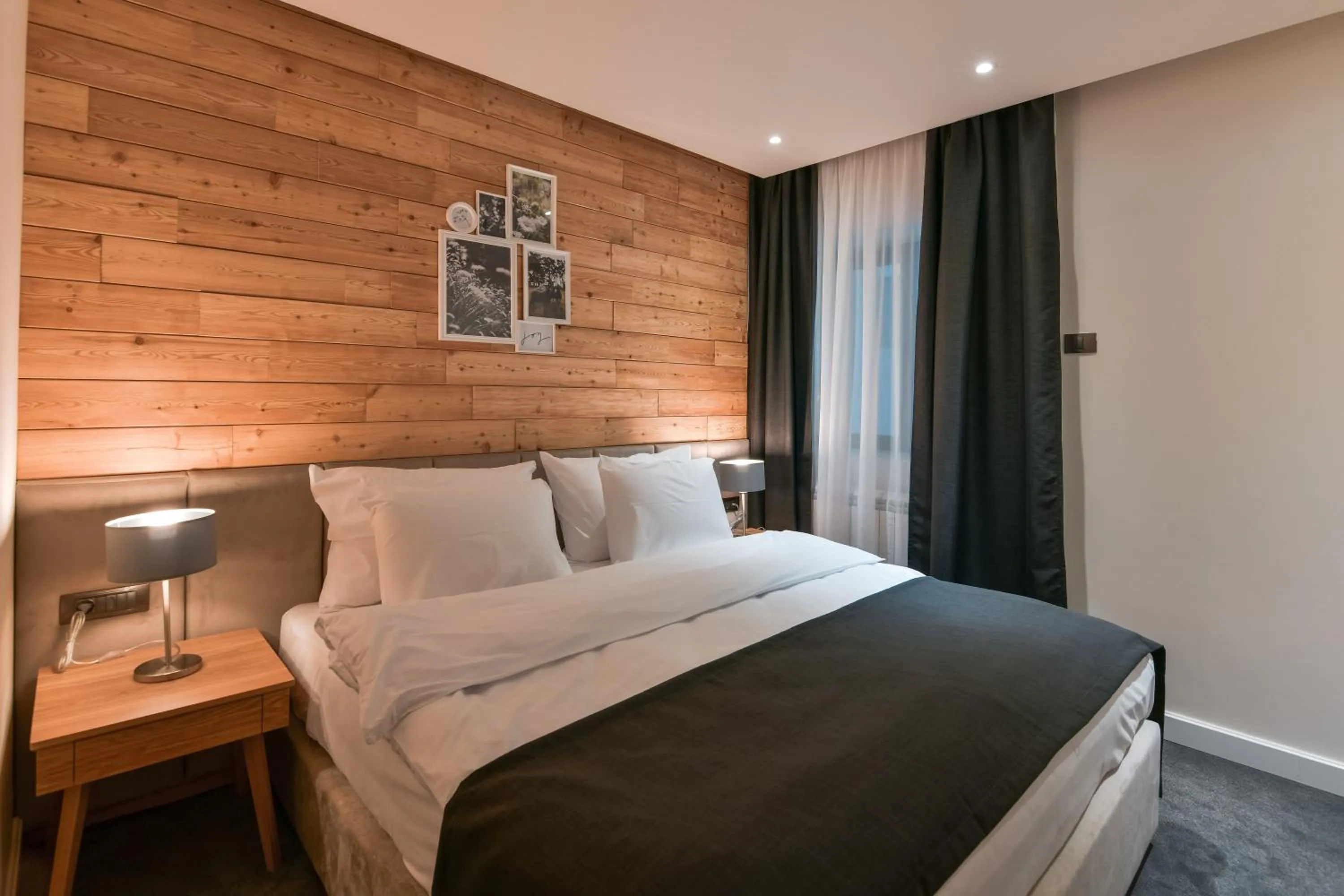 Bed in Hotel Putnik Kopaonik