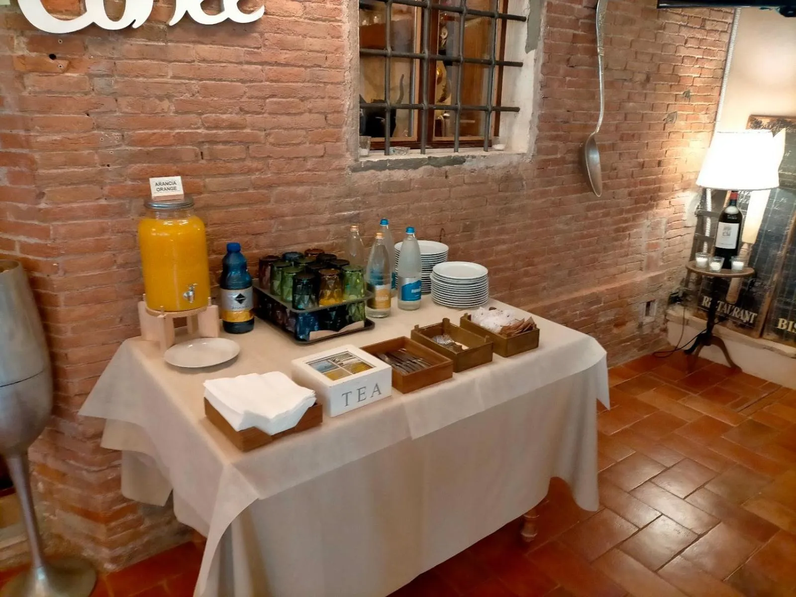 Continental breakfast in Borgo degli Aranci