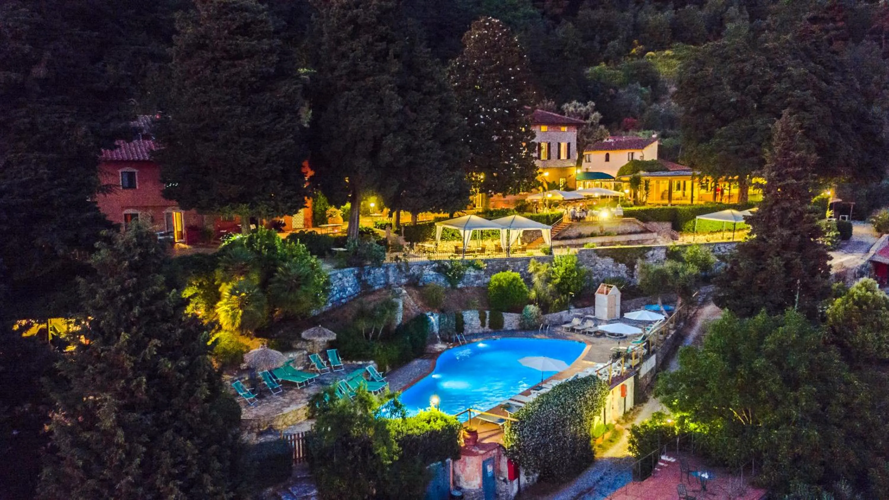 Bird's eye view in Borgo degli Aranci