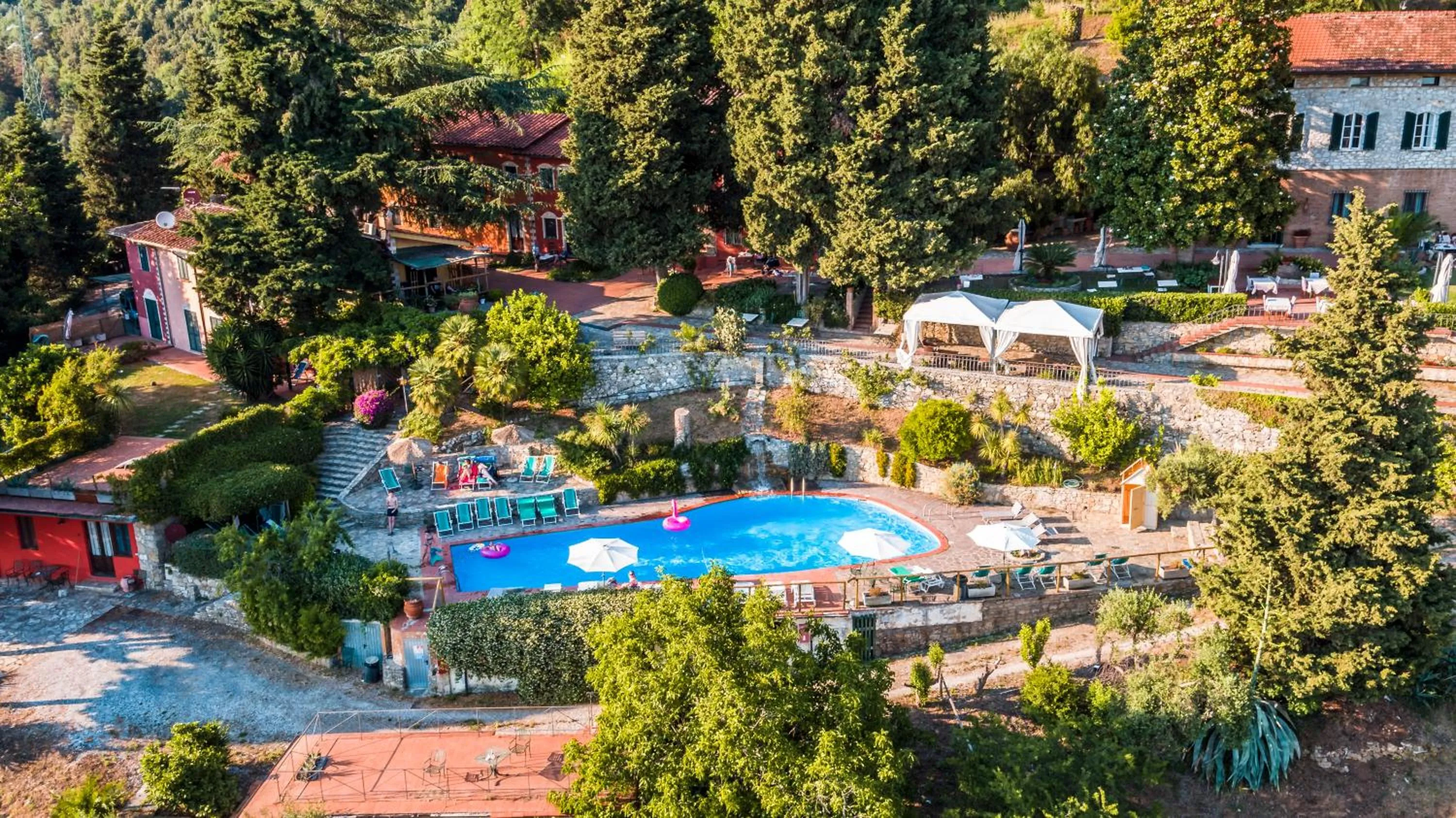 Bird's eye view in Borgo degli Aranci