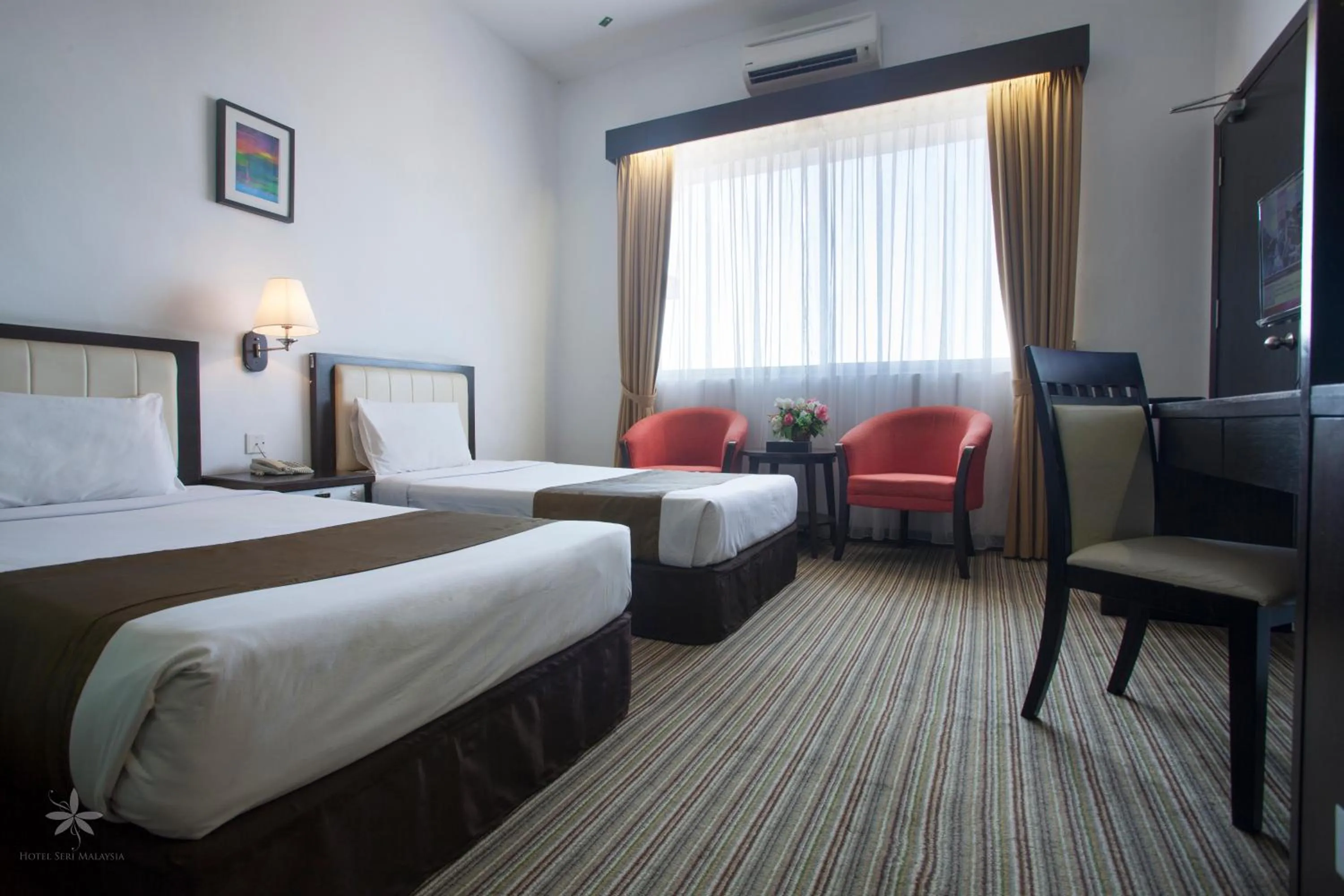 Bedroom, Bed in Hotel Seri Malaysia Kepala Batas