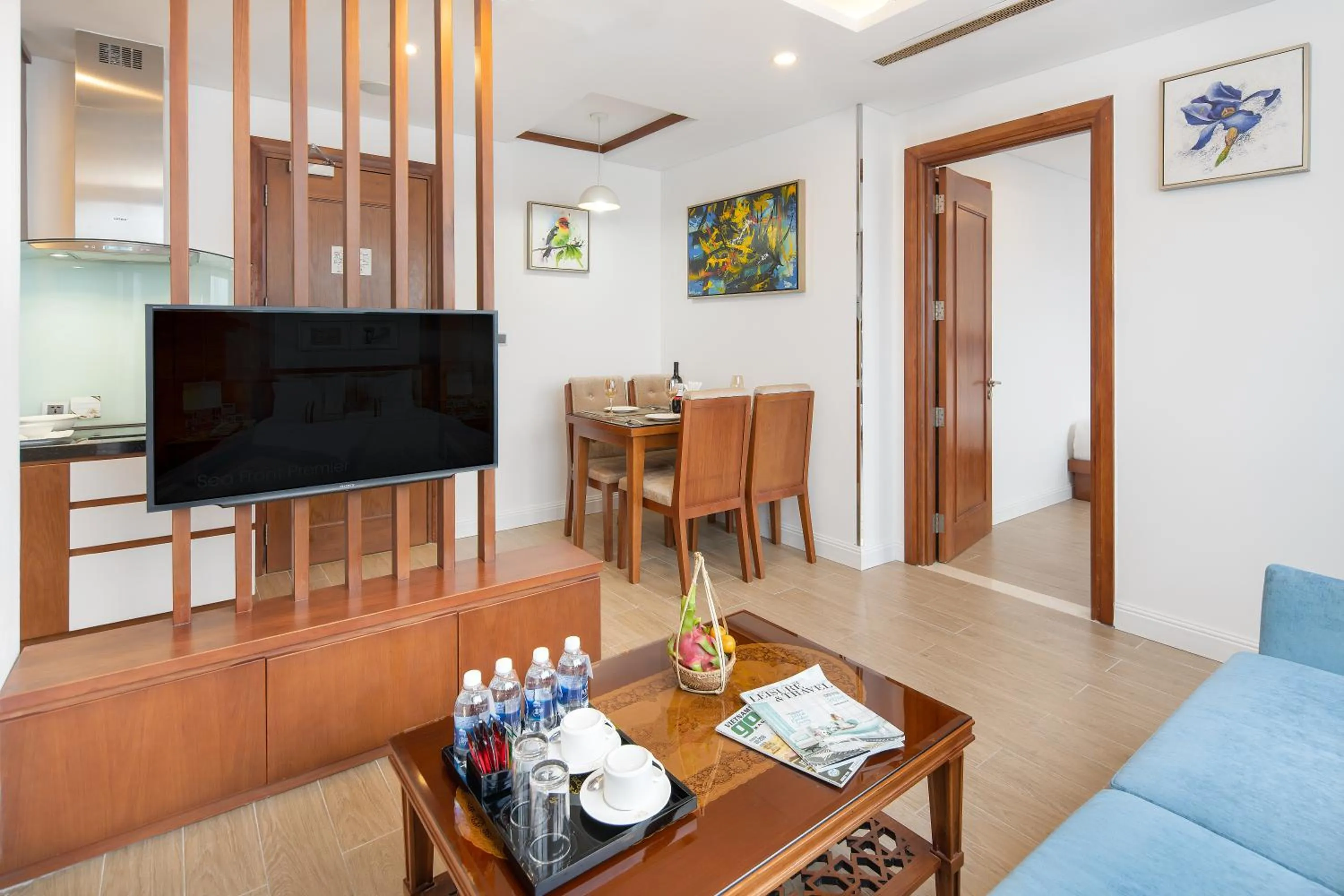 Living room in Paris Deli Danang Beach Hotel