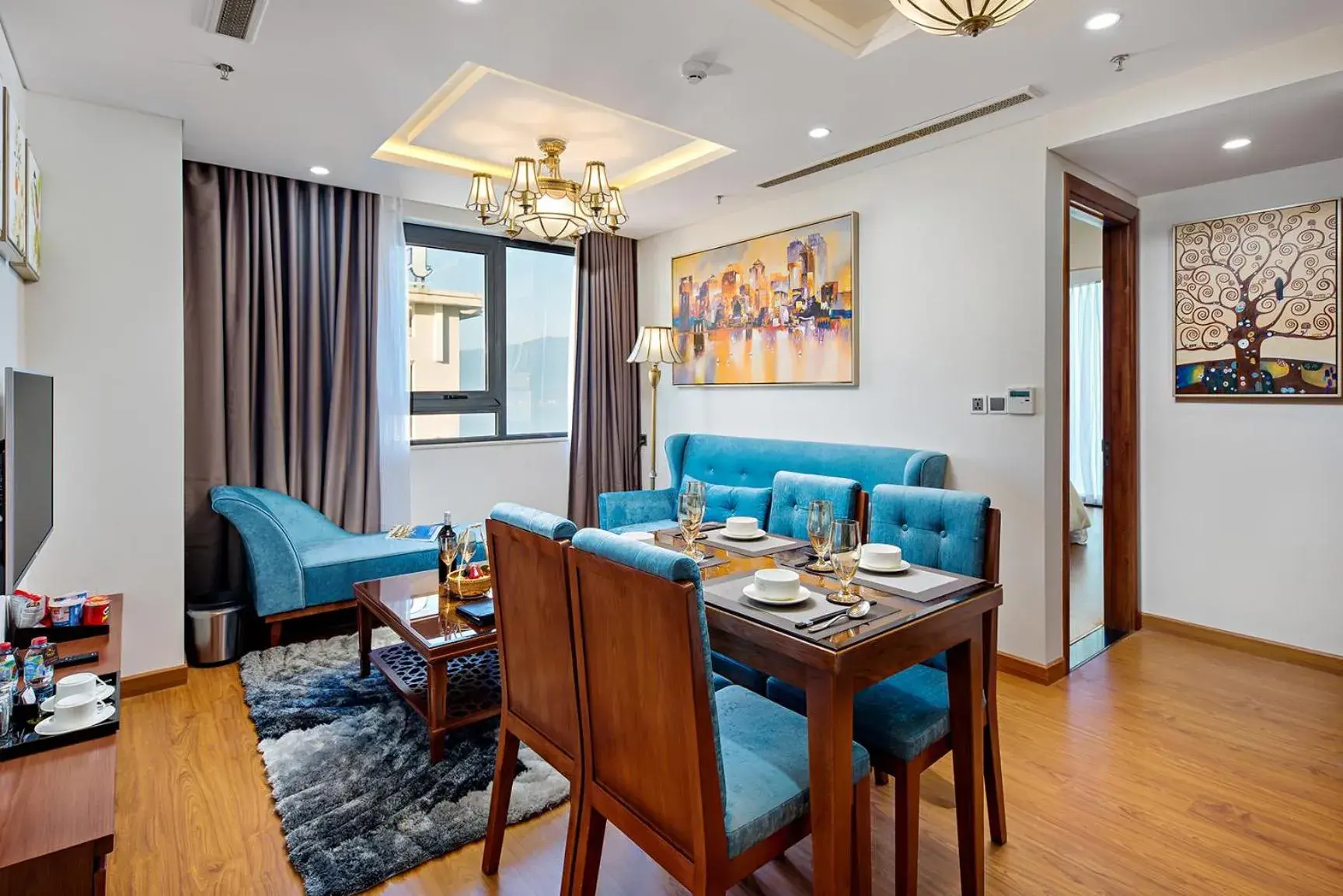 Living room in Paris Deli Danang Beach Hotel Living room in Paris Deli Danang Beach Hotel