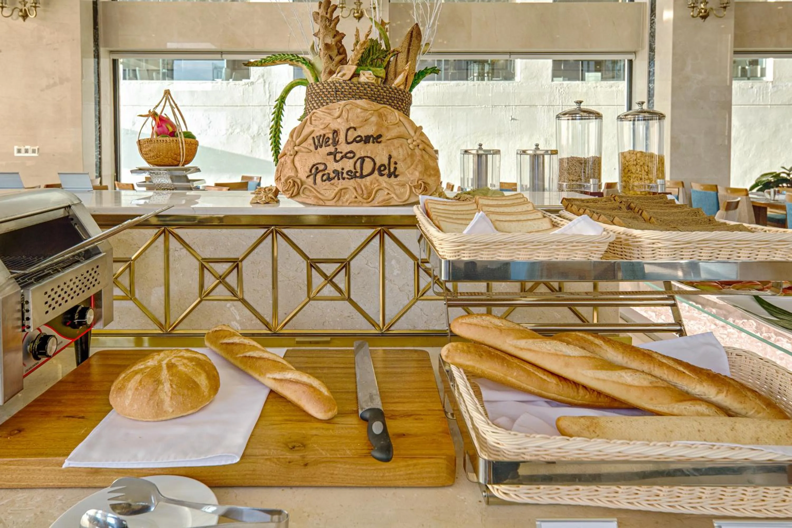 Buffet breakfast in Paris Deli Danang Beach Hotel