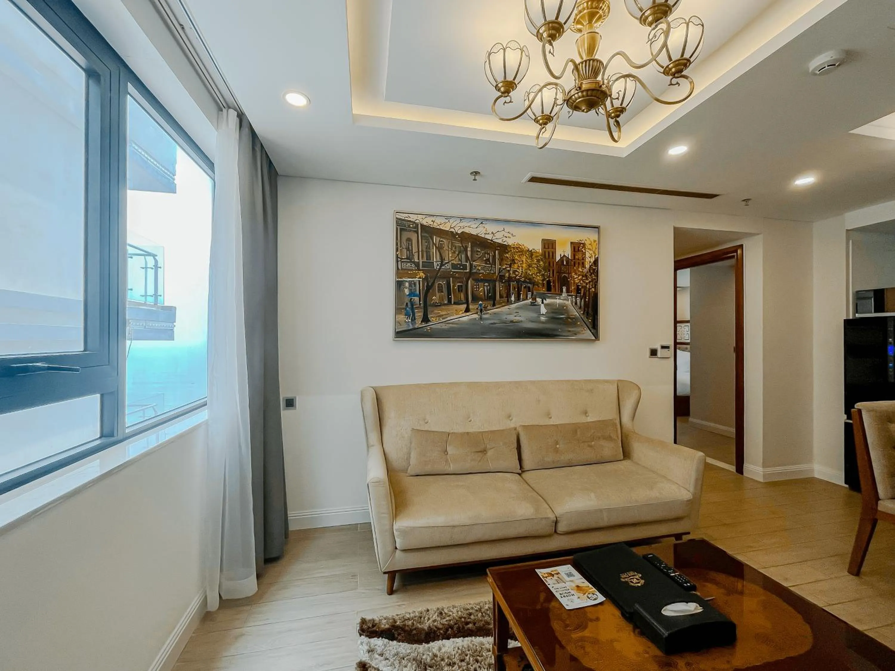 Living room in Paris Deli Danang Beach Hotel