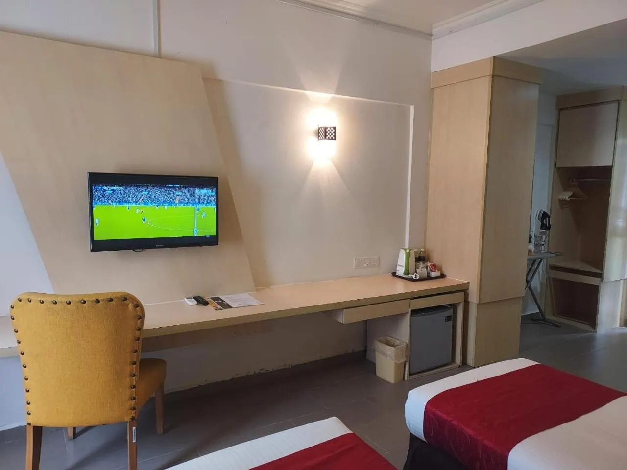 TV and multimedia, Bed in Hotel Seri Malaysia Pulau Pinang