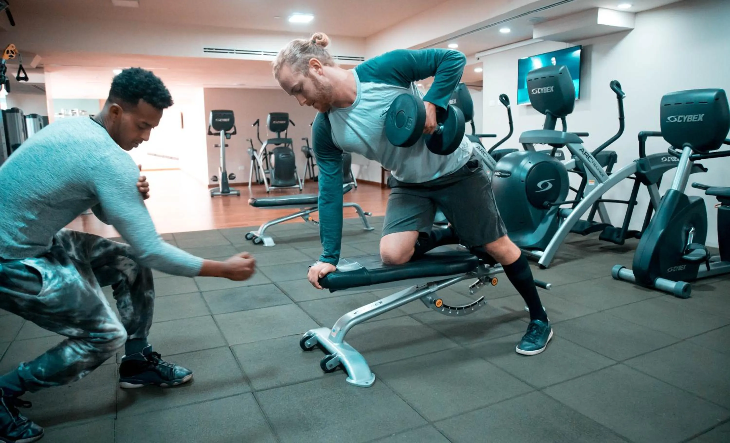 Fitness centre/facilities in Magnolia Hotel & Conference Center