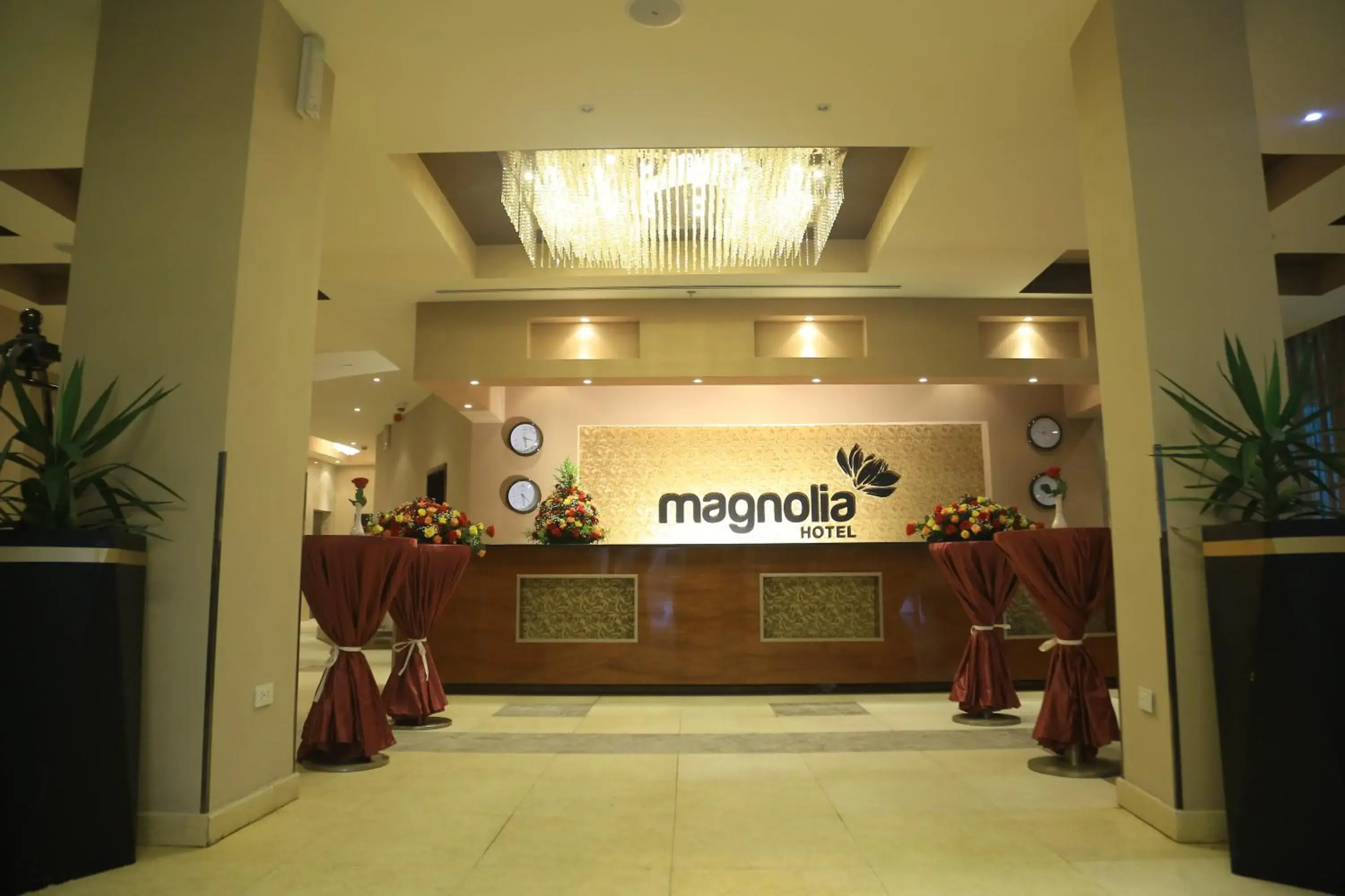 Lobby or reception in Magnolia Hotel & Conference Center Lobby or reception in Magnolia Hotel & Conference Center
