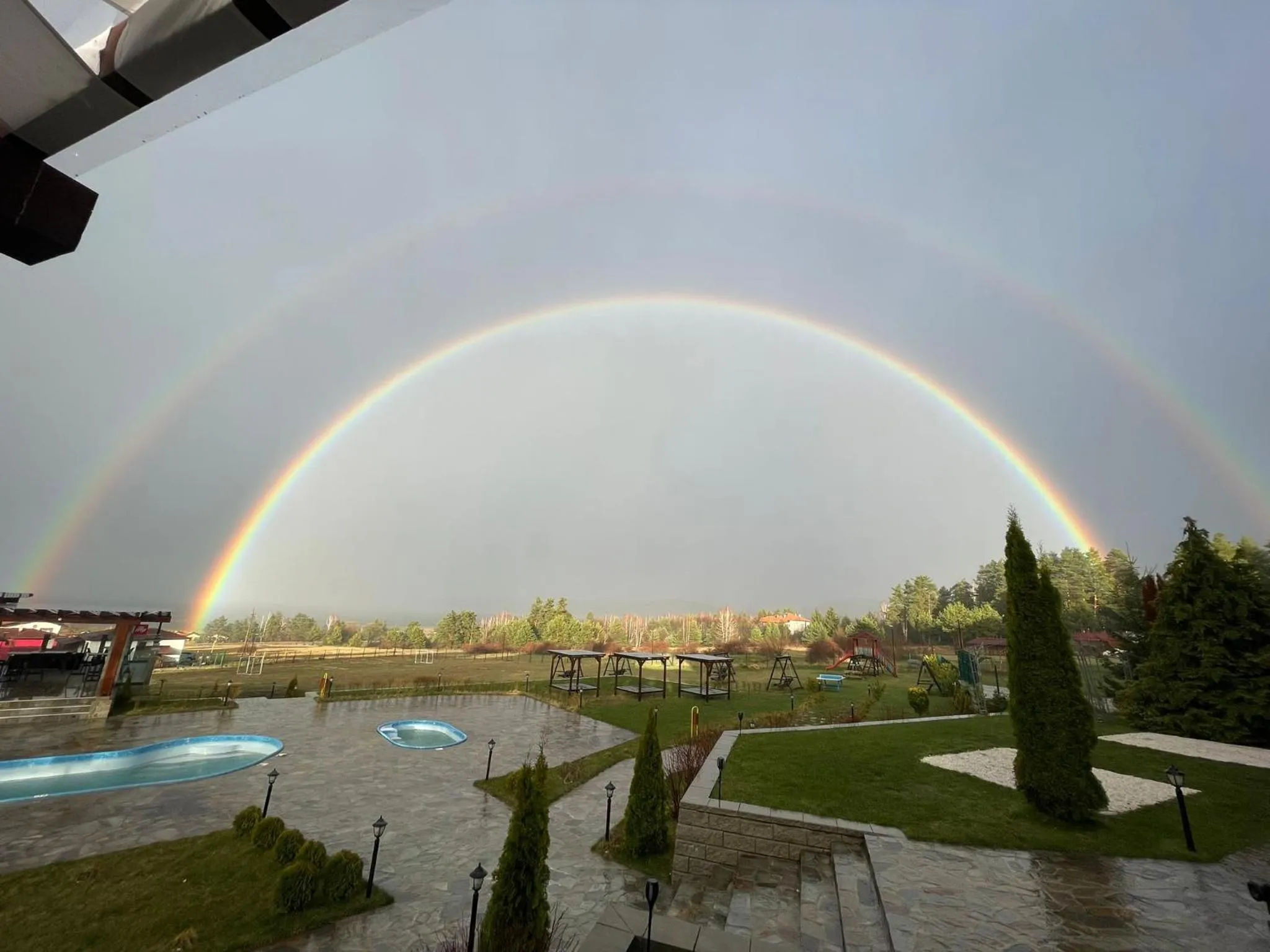 Patio in Family Hotel Eterno