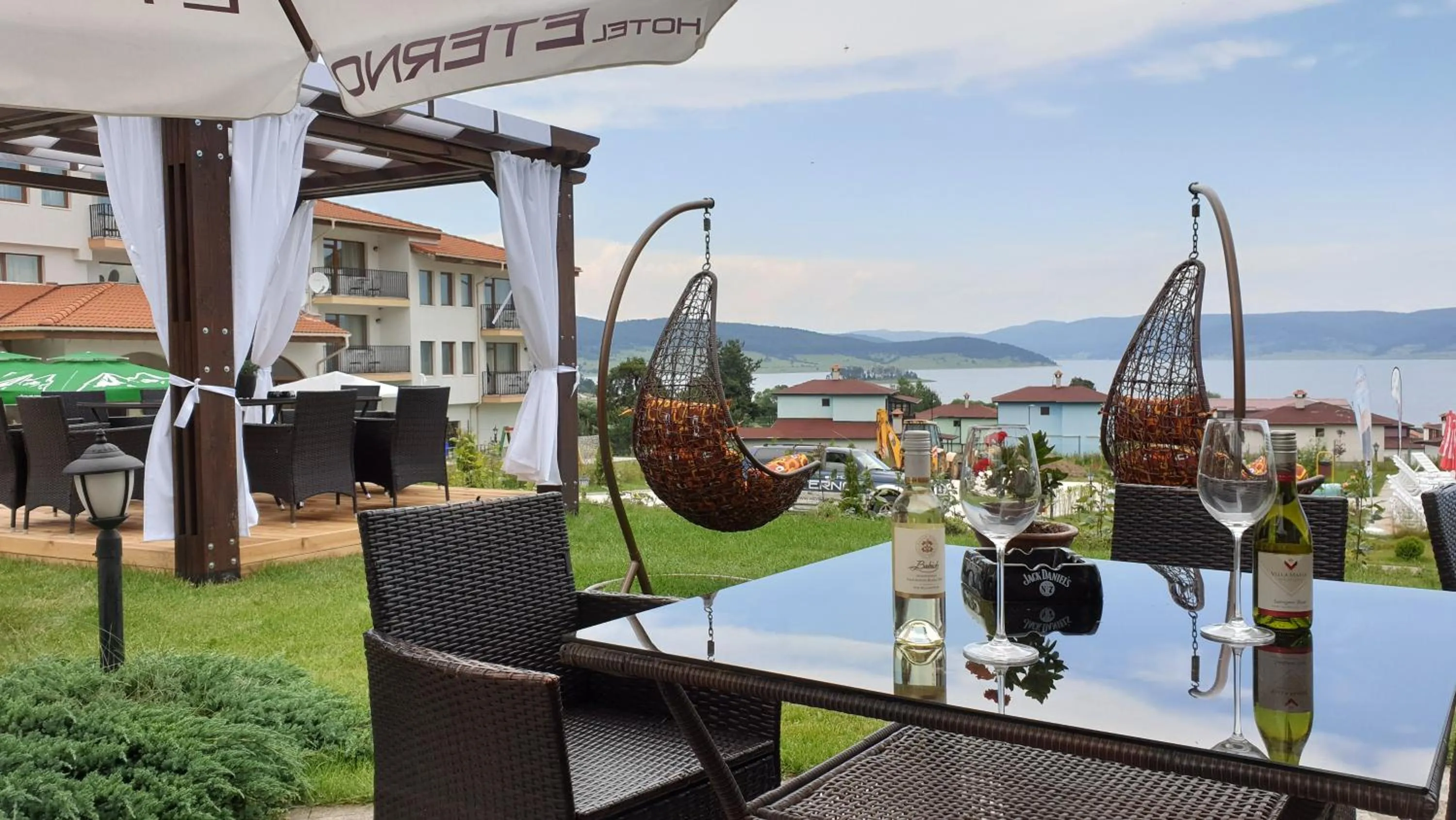 Patio in Family Hotel Eterno