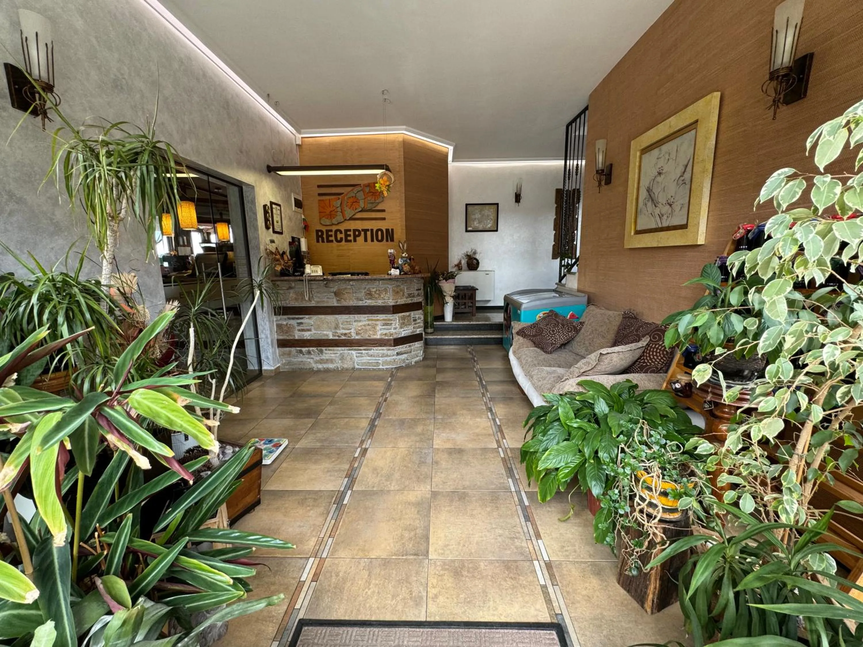 Lobby or reception in Family Hotel Eterno