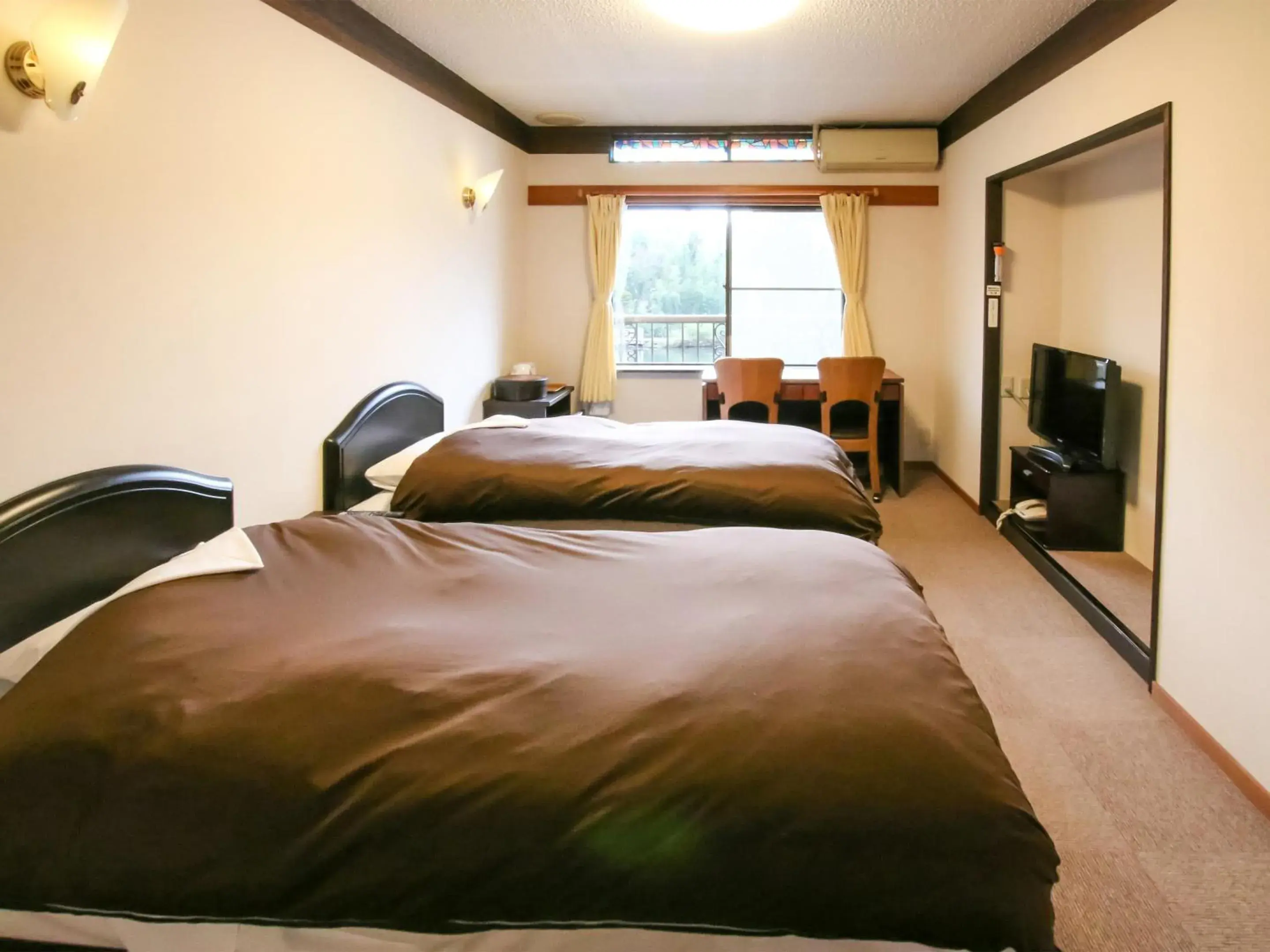 Photo of the whole room, Bed in Pension Kinrinko Toyonokuni Photo of the whole room, Bed in Pension Kinrinko Toyonokuni