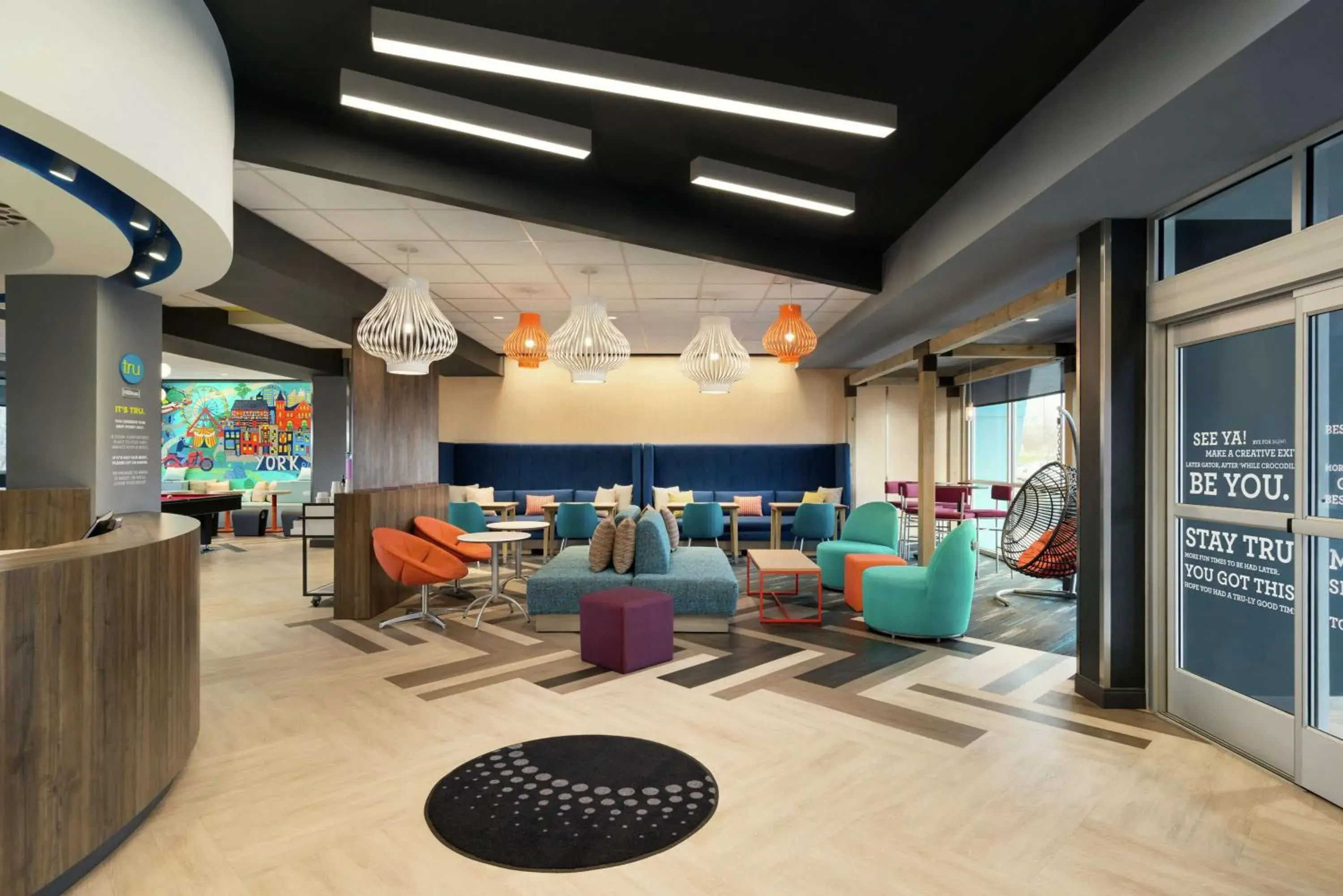 Lobby or reception in Tru By Hilton York Pa Lobby or reception in Tru By Hilton York Pa