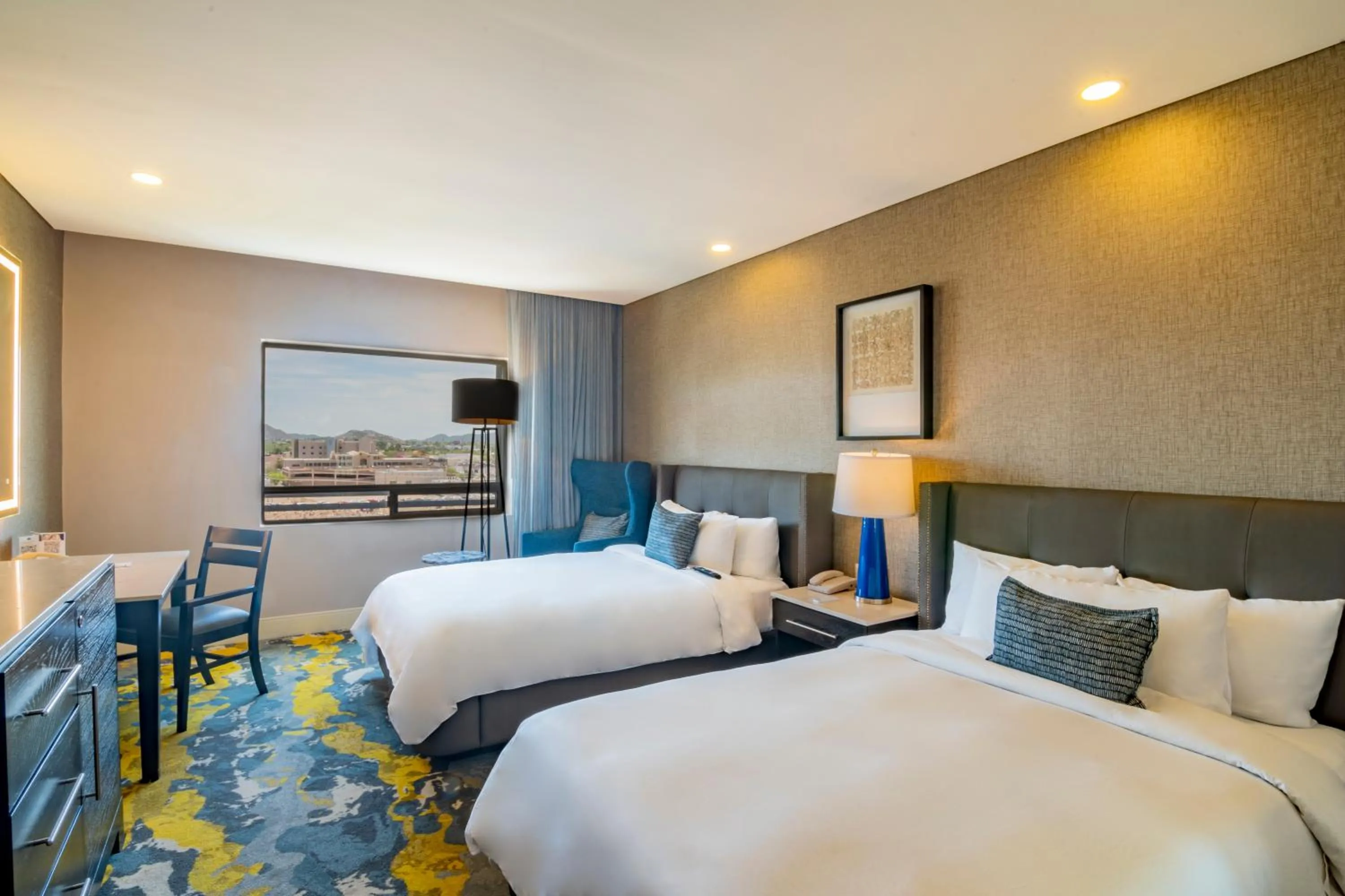 Bed in Hotel Lucerna Hermosillo