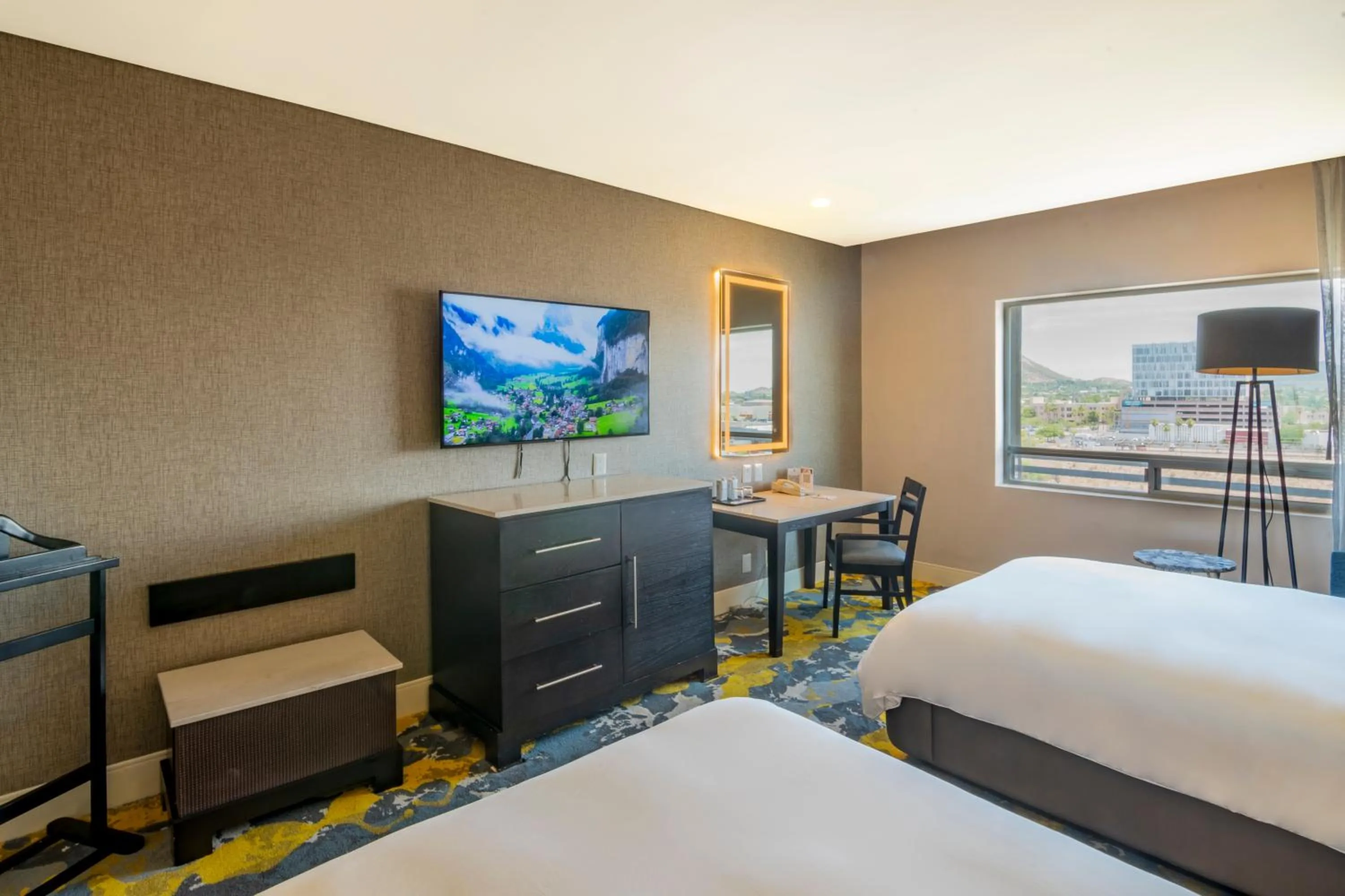 Bed in Hotel Lucerna Hermosillo