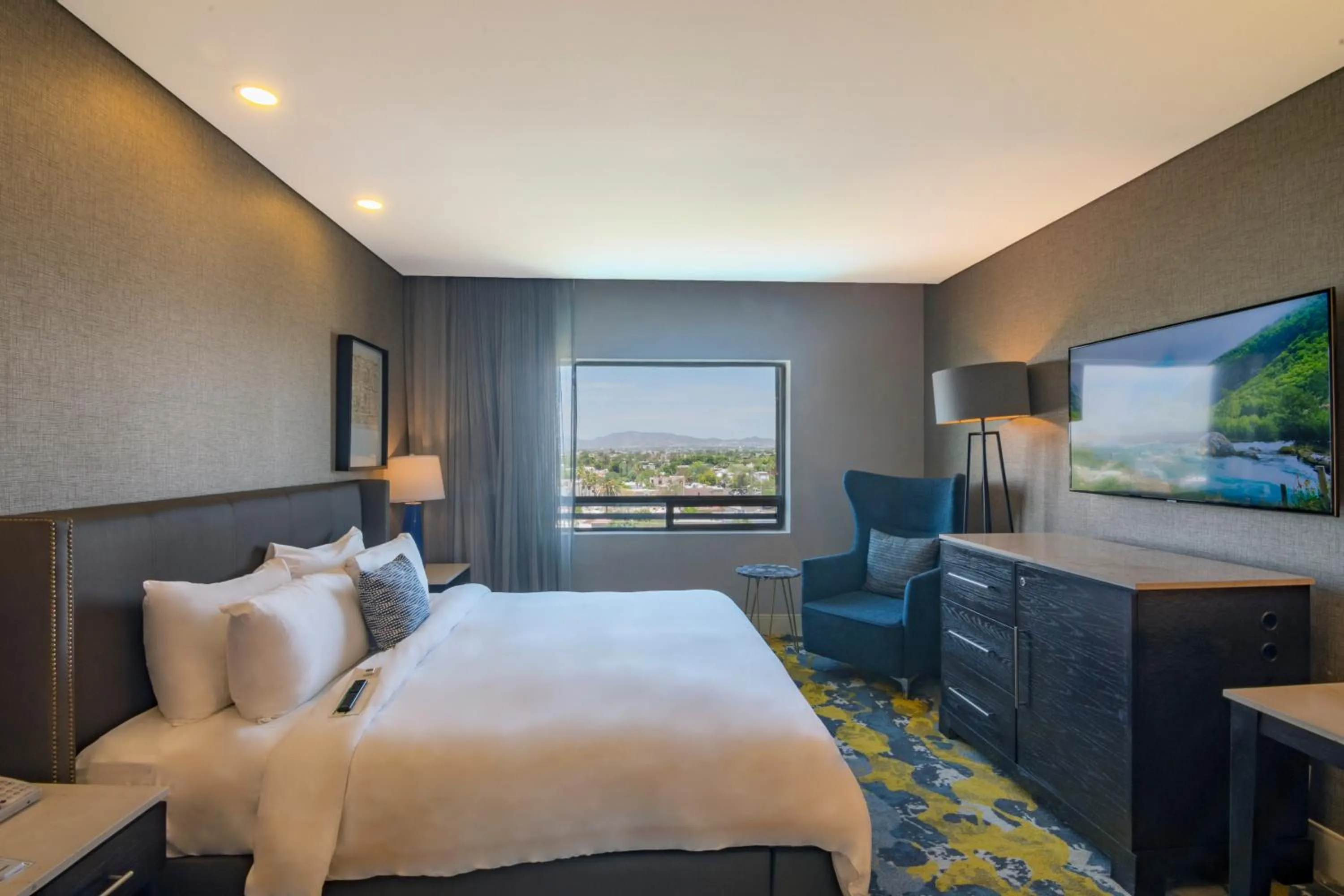 Bed in Hotel Lucerna Hermosillo