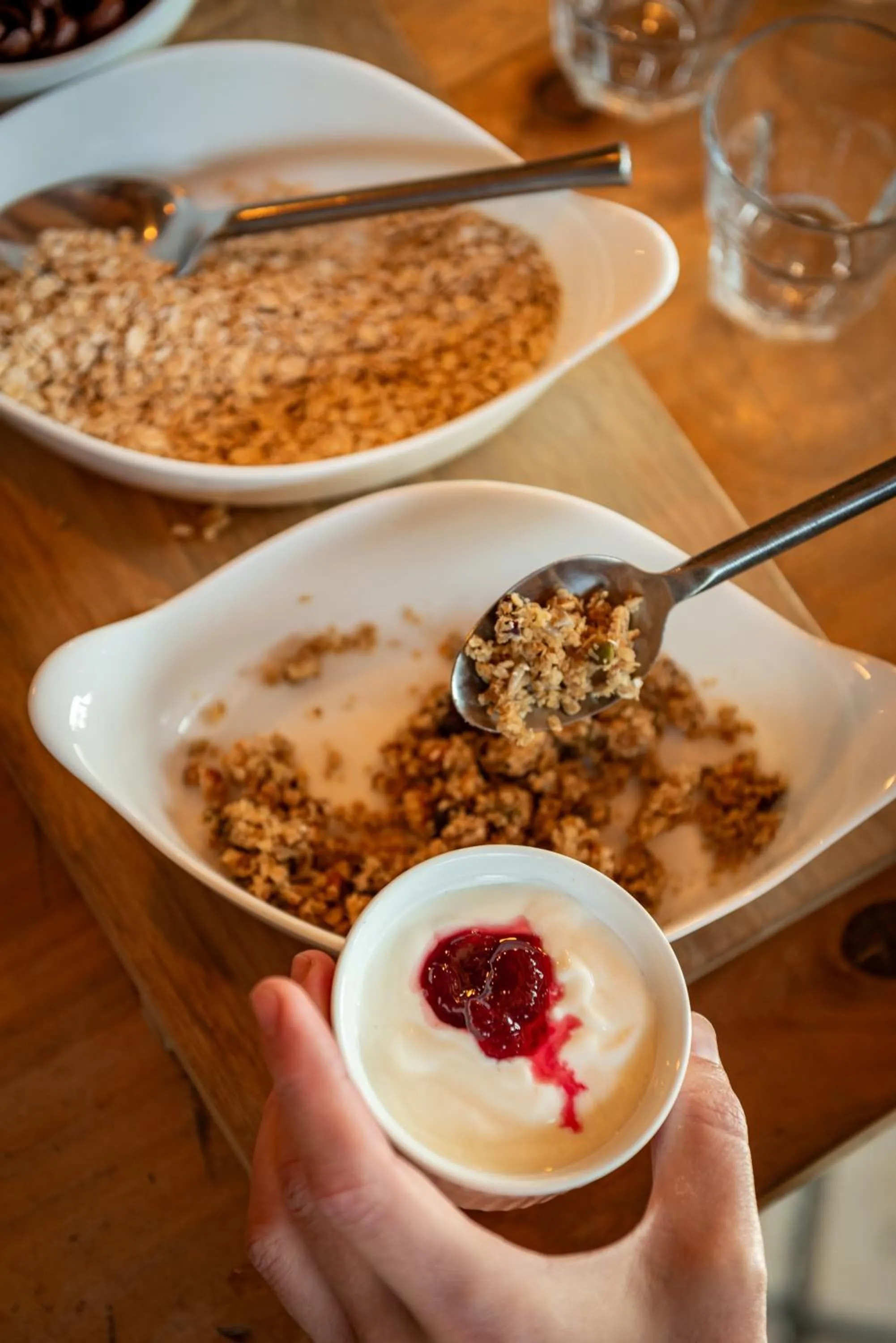 Restaurant/places to eat in Hotel Puelche