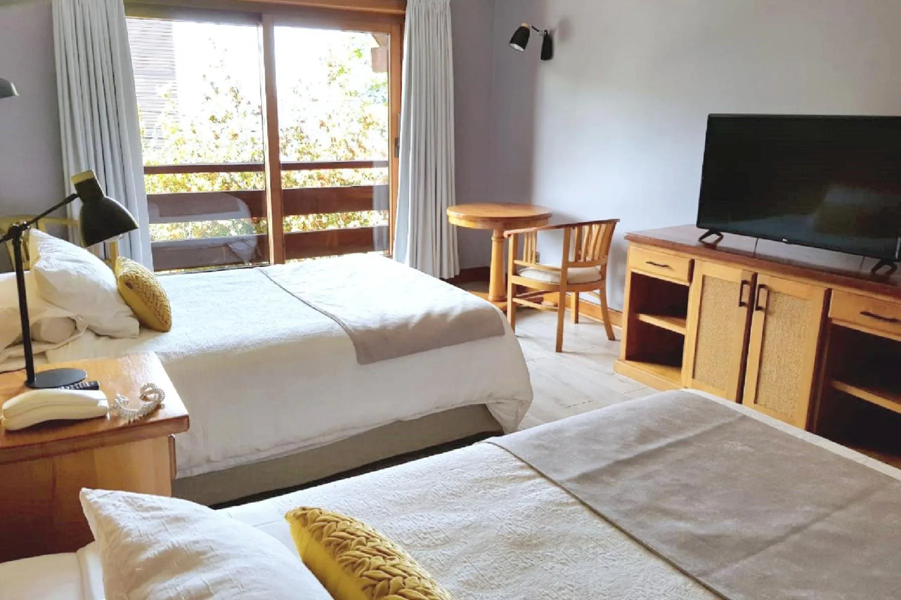 Bed in Hotel Puelche