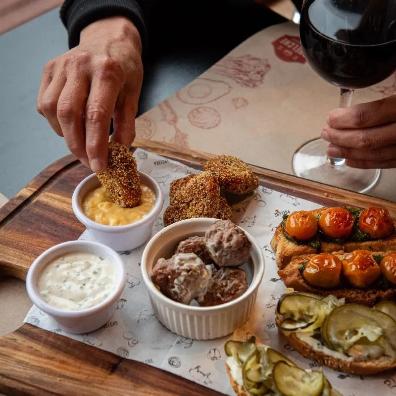 Restaurant/places to eat in Hotel Puelche