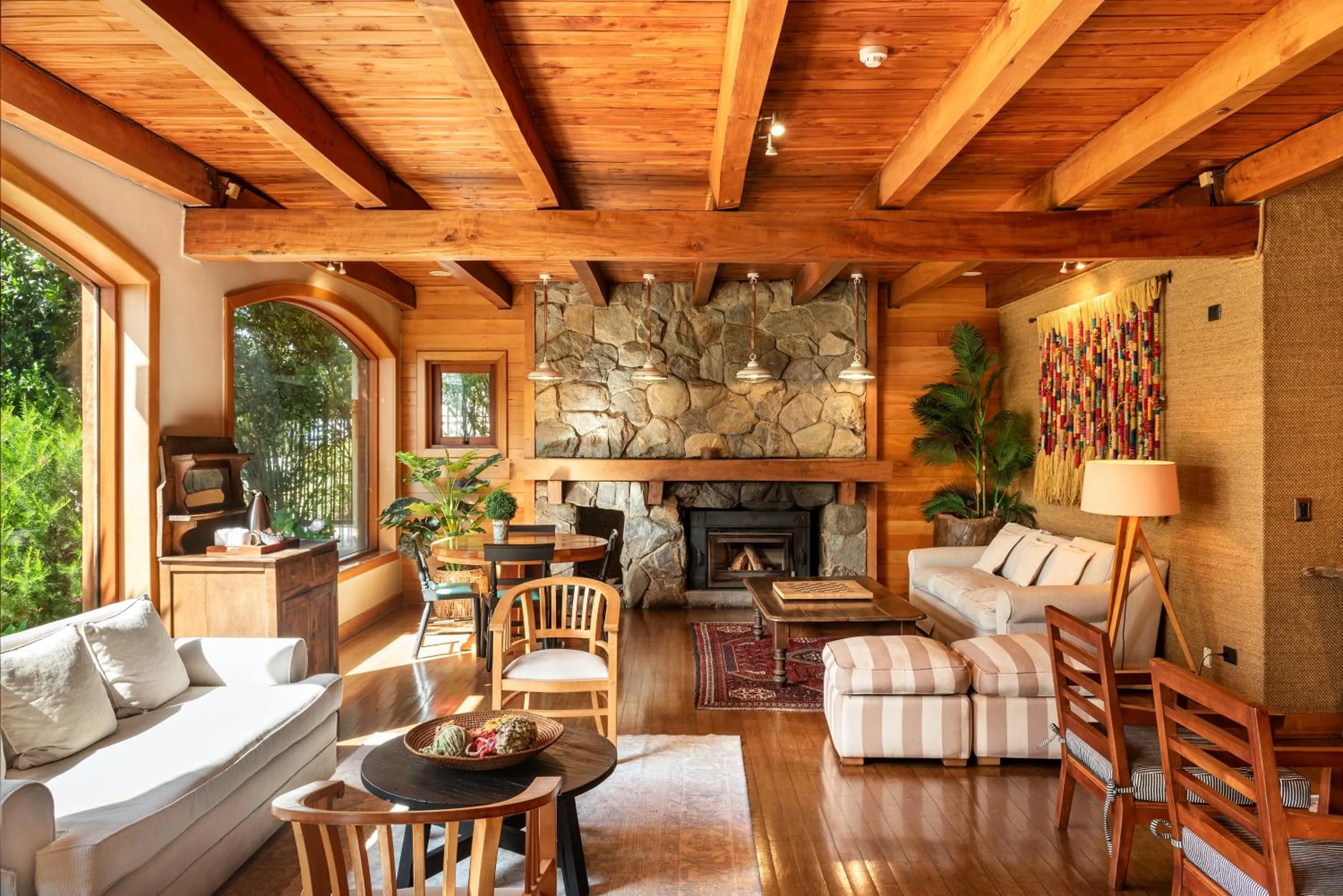 Living room in Hotel Puelche