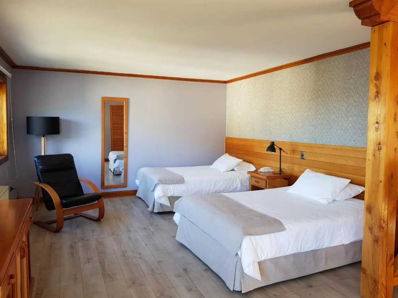 Bed in Hotel Puelche