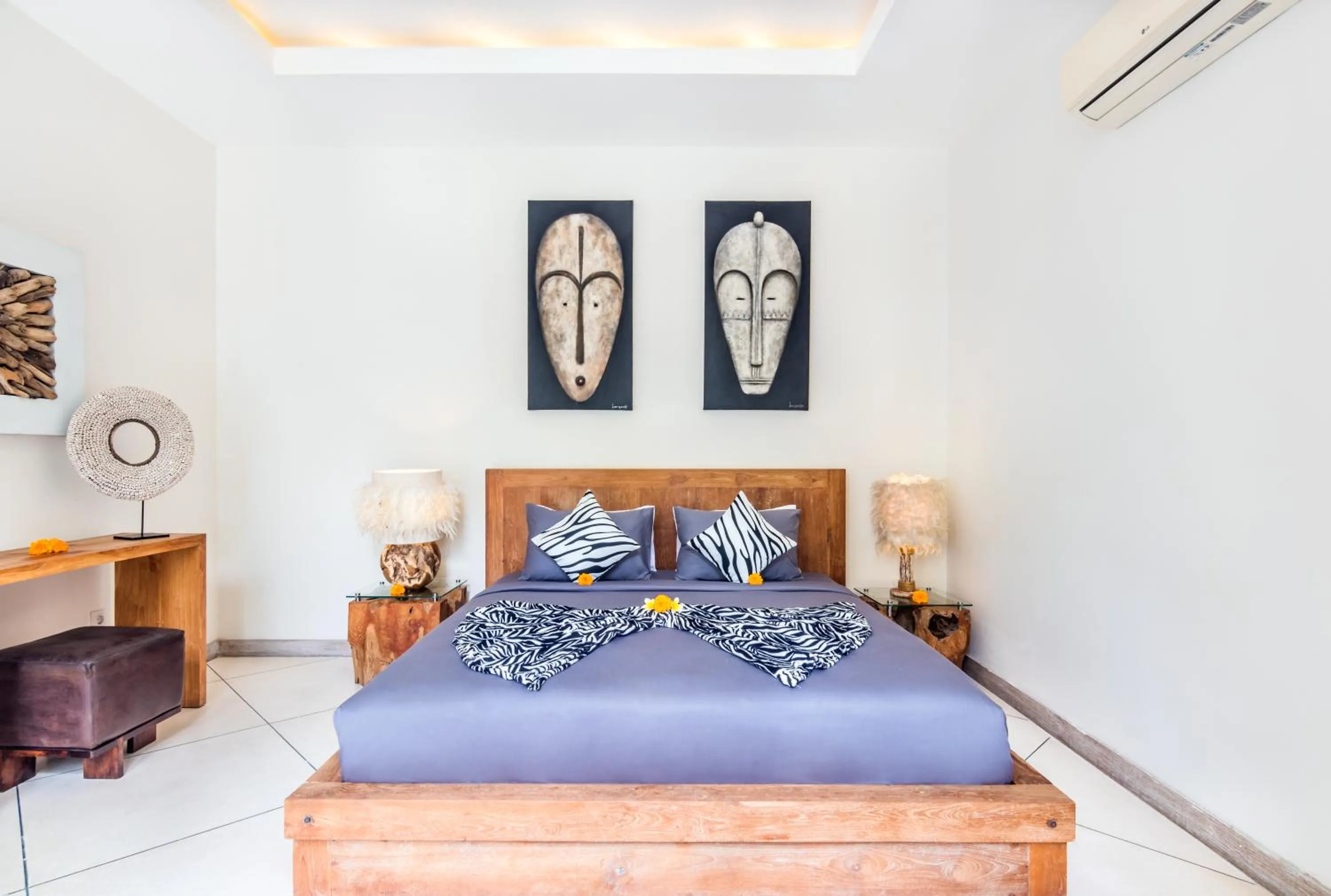 Bedroom, Bed in Villa Safari