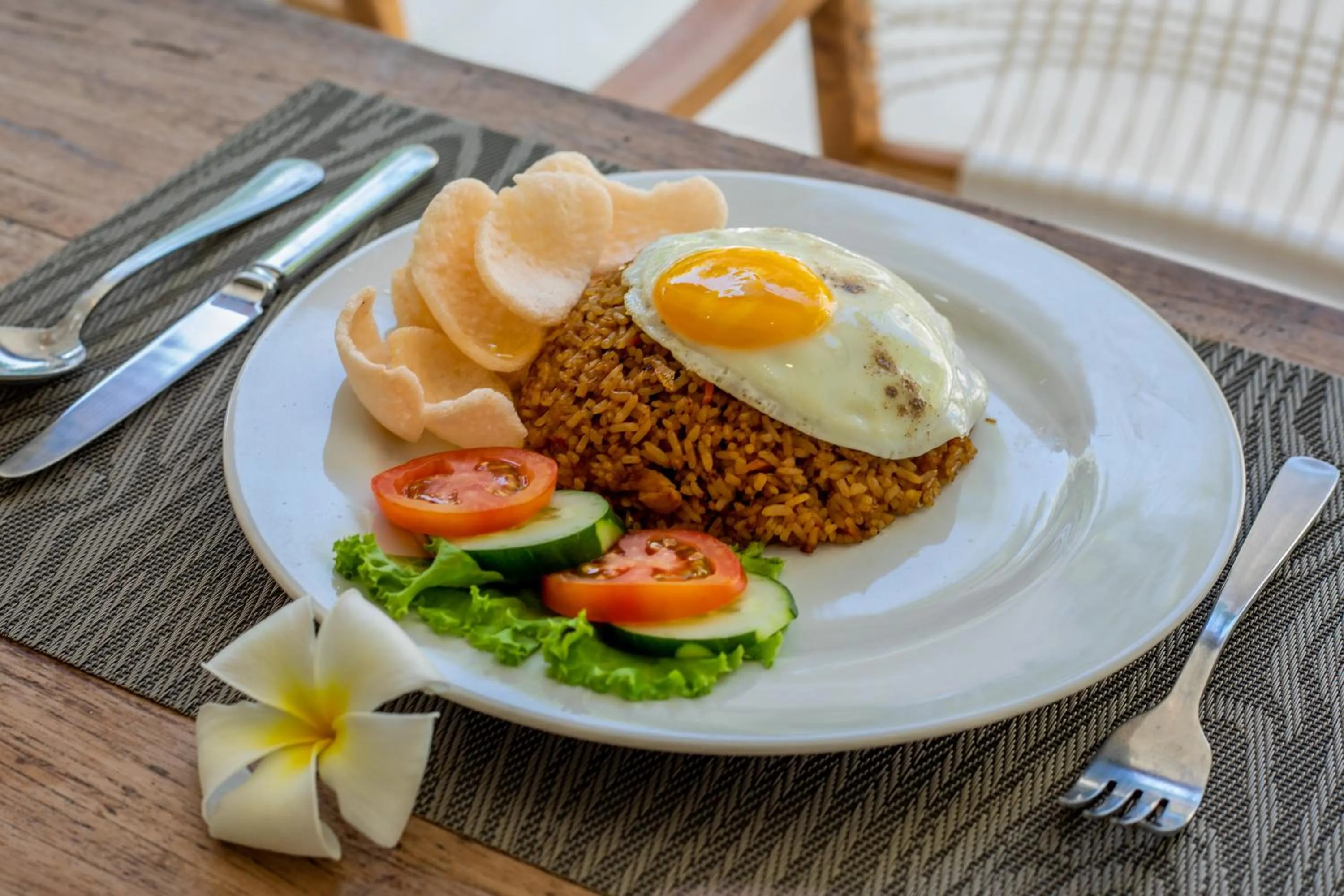 Breakfast in Villa Safari