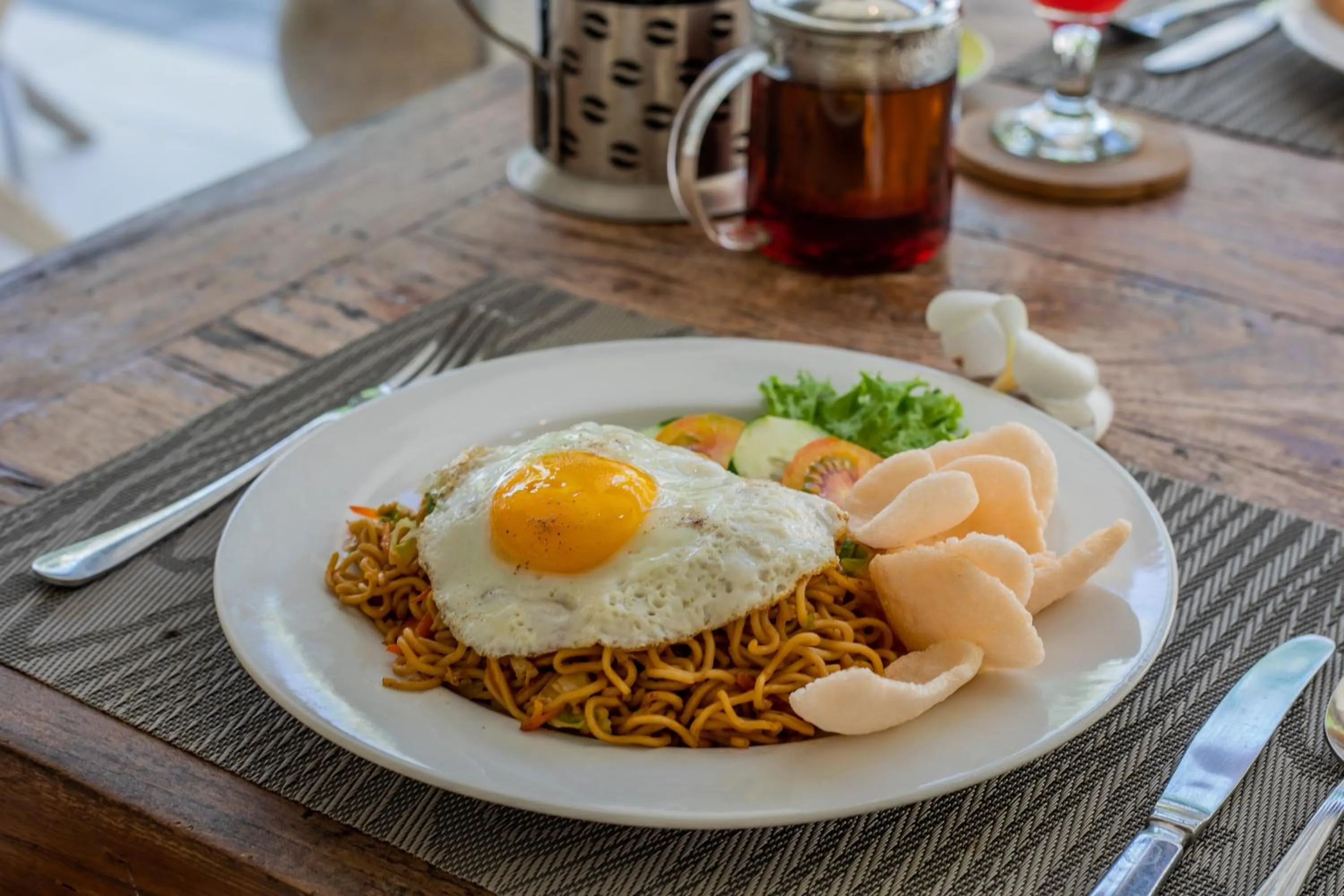 Breakfast in Villa Safari