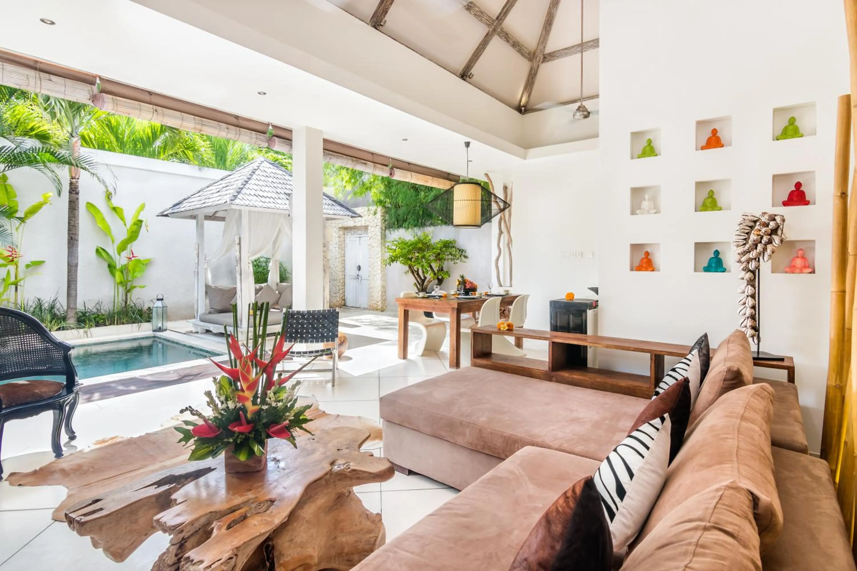 Living room in Villa Safari