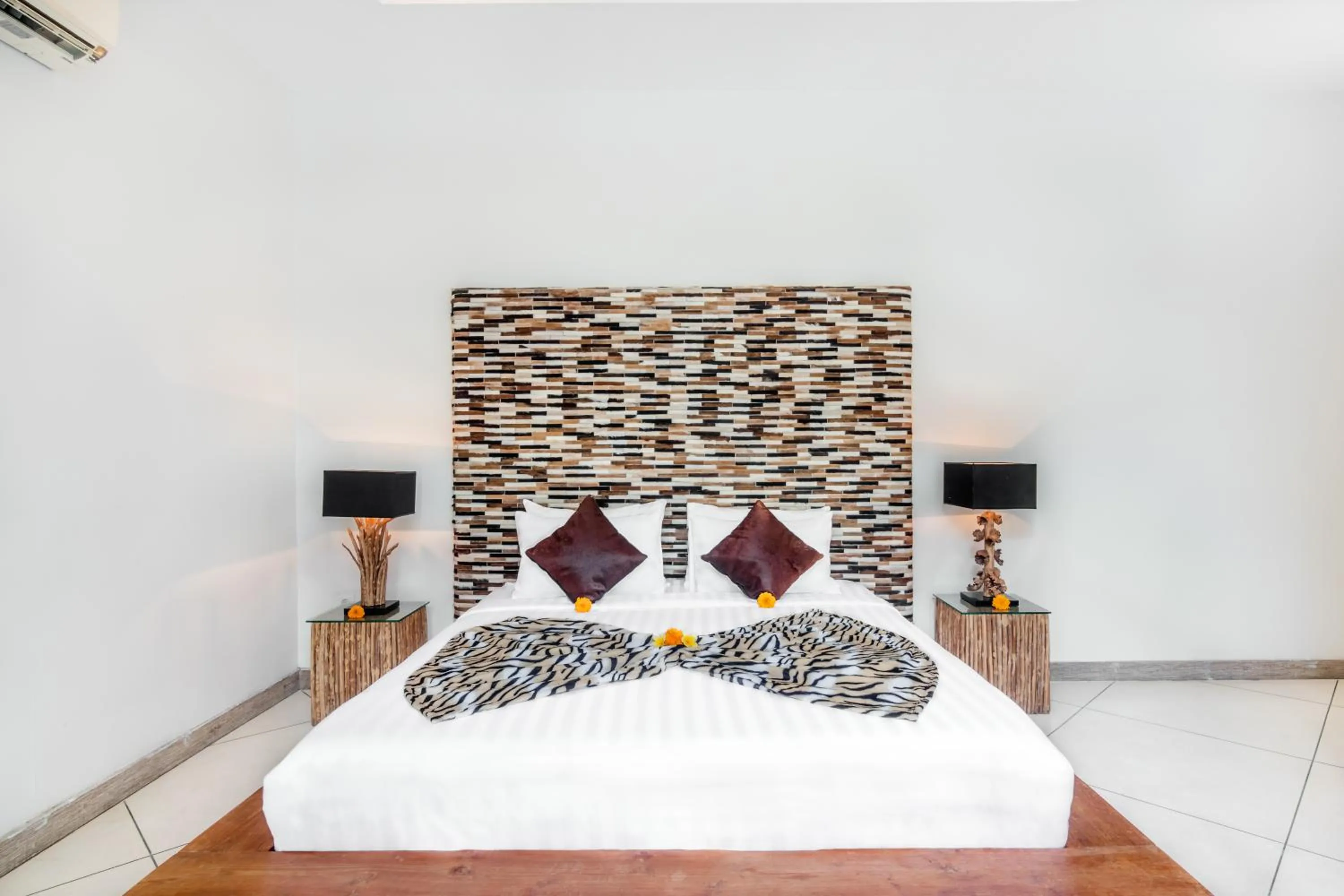 Bedroom, Bed in Villa Safari