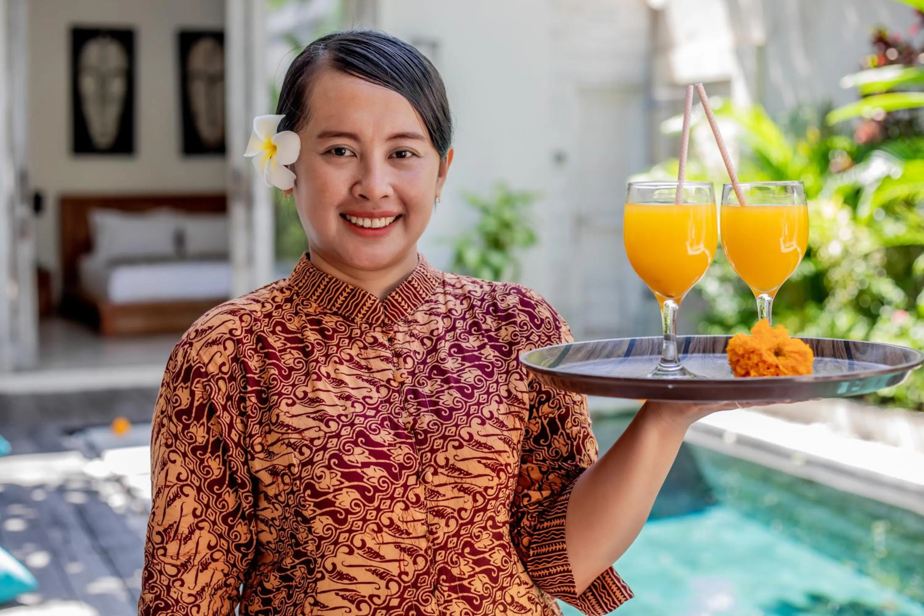 Staff in Villa Safari