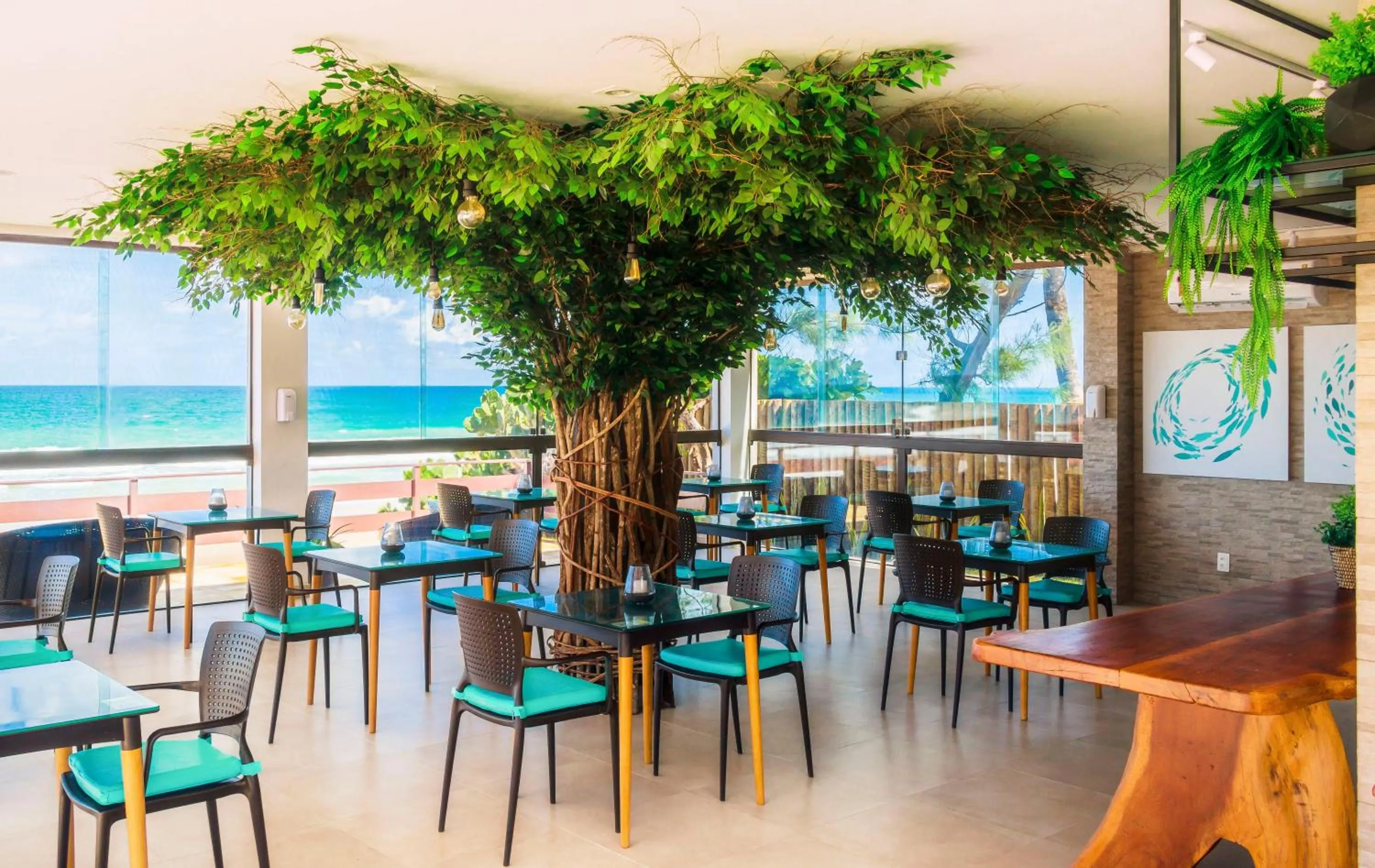 Restaurant/places to eat in Pousada Marajuba - Adults Only